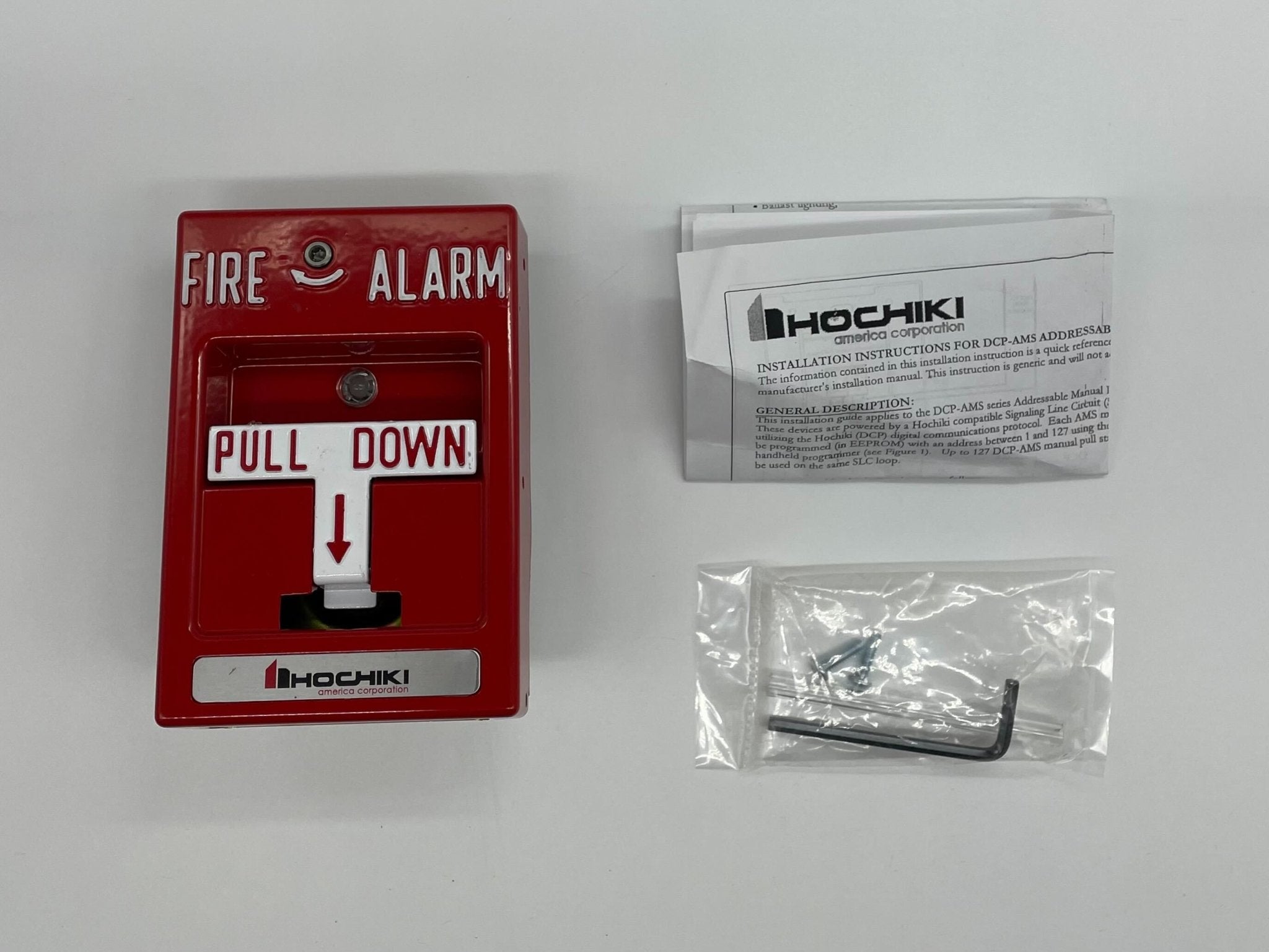 Hochiki DCP-AMS Single Action Add Manual Ps - The Fire Alarm Supplier