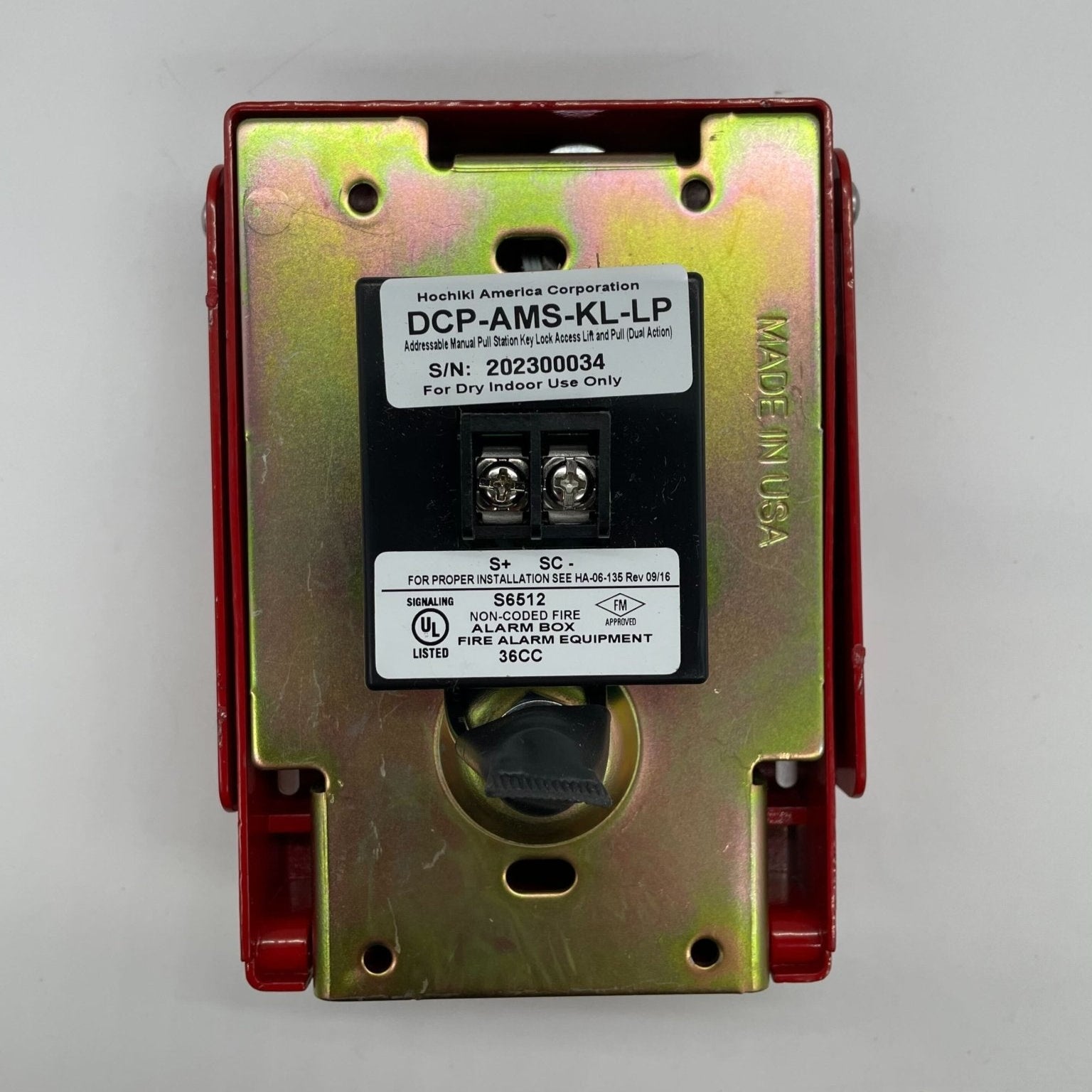 Hochiki DCP-AMS-KL-LP - The Fire Alarm Supplier