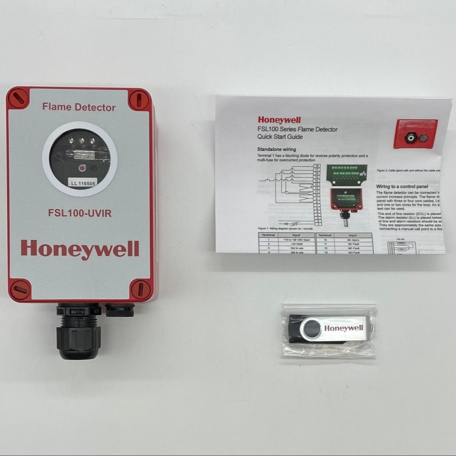 Honeywell FSL100-UVIR Infrared Flame Detector - The Fire Alarm