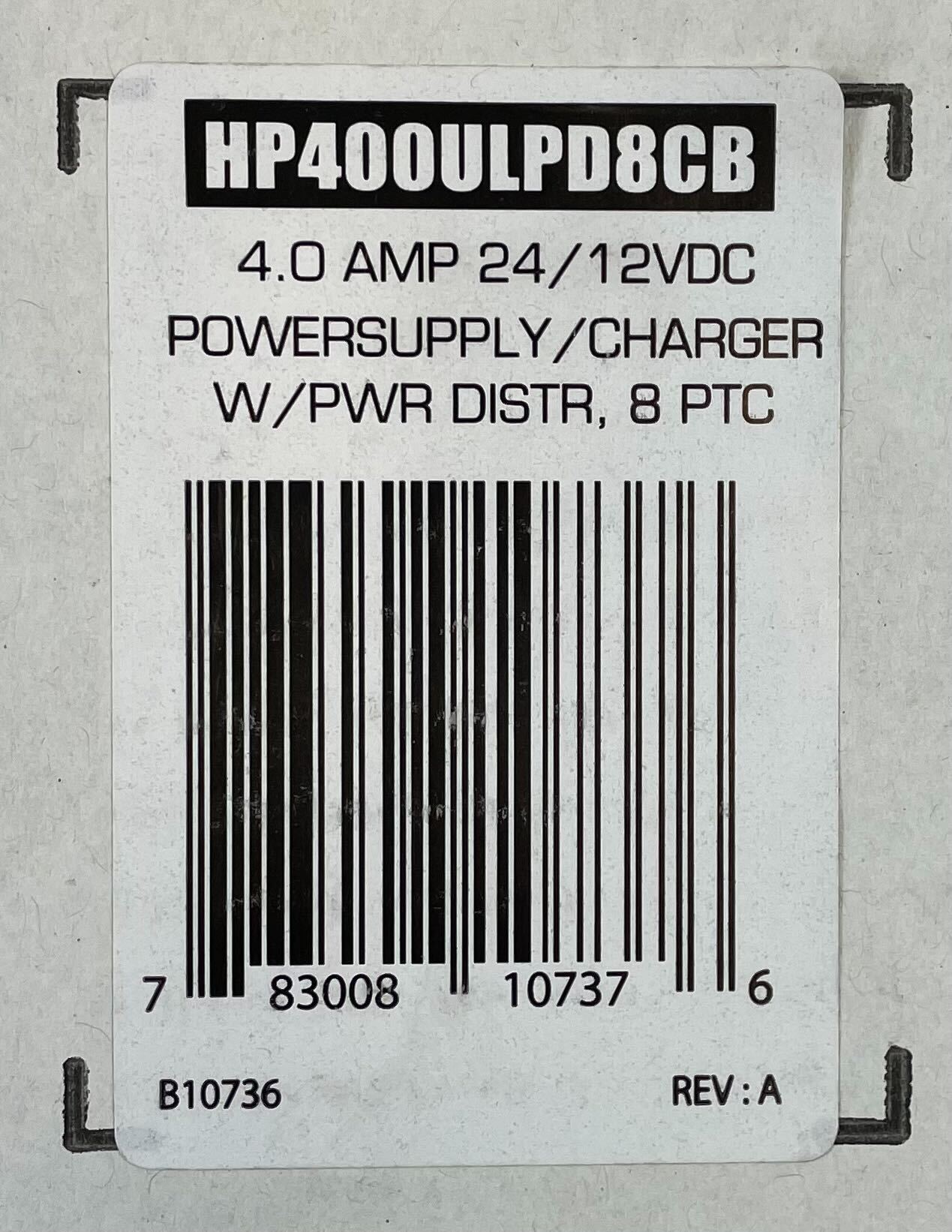 Honeywell HP400ULPD8CB Home Proprietary Power S - The Fire Alarm Supplier