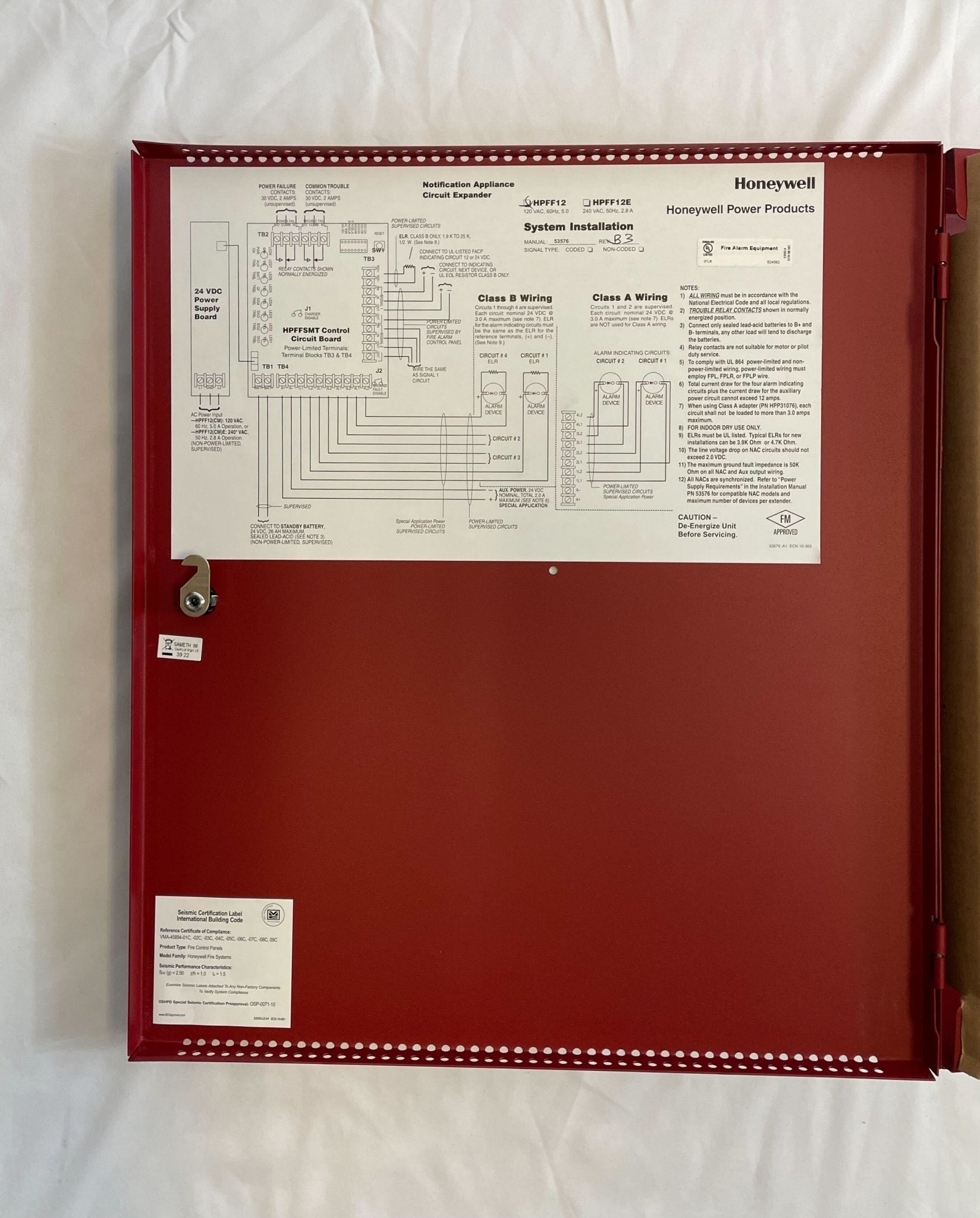 Honeywell HPFF12 - The Fire Alarm Supplier