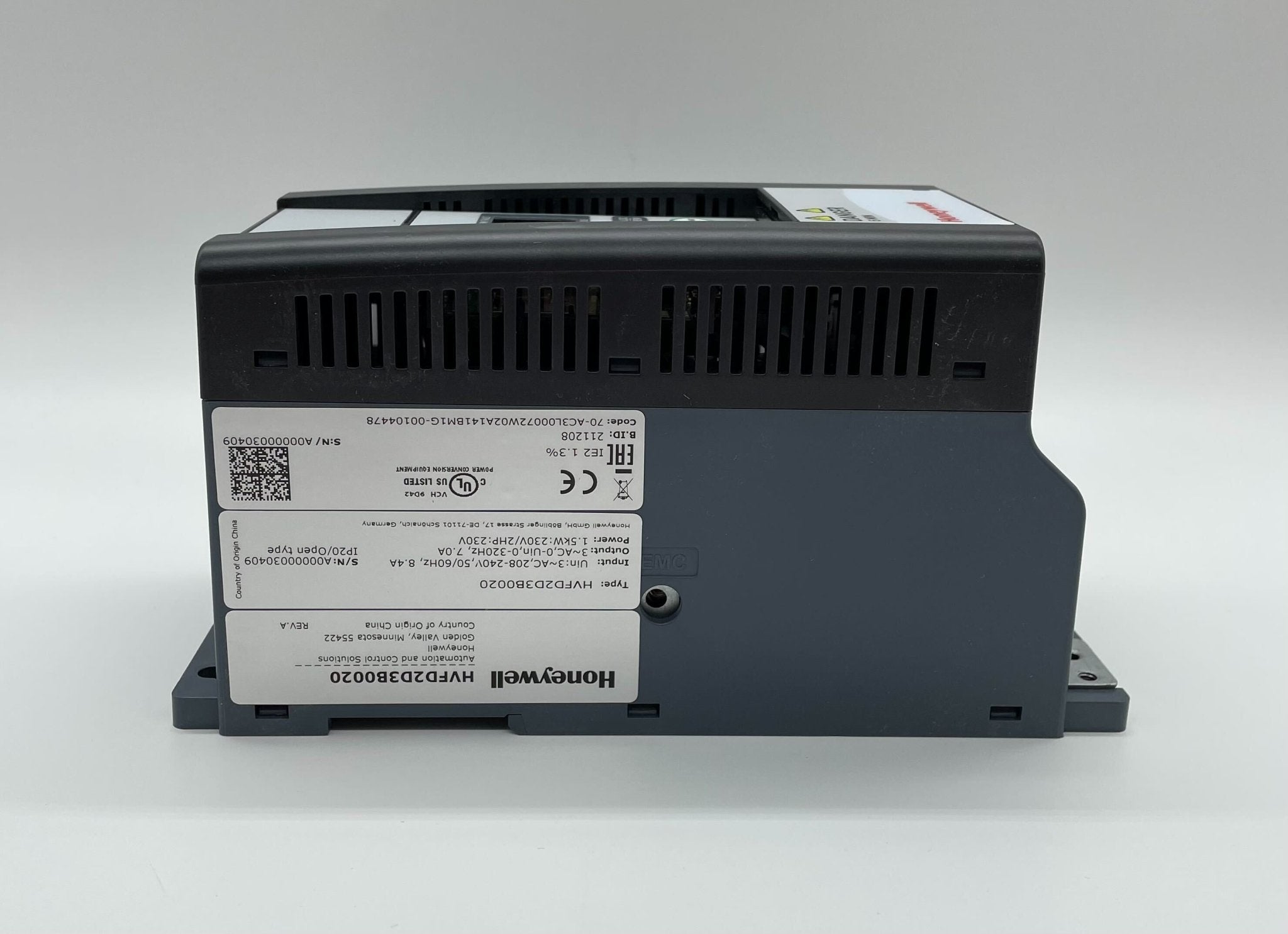 Honeywell HVFD2D3B0020 Variable Frequency Drive Box - The Fire Alarm Supplier