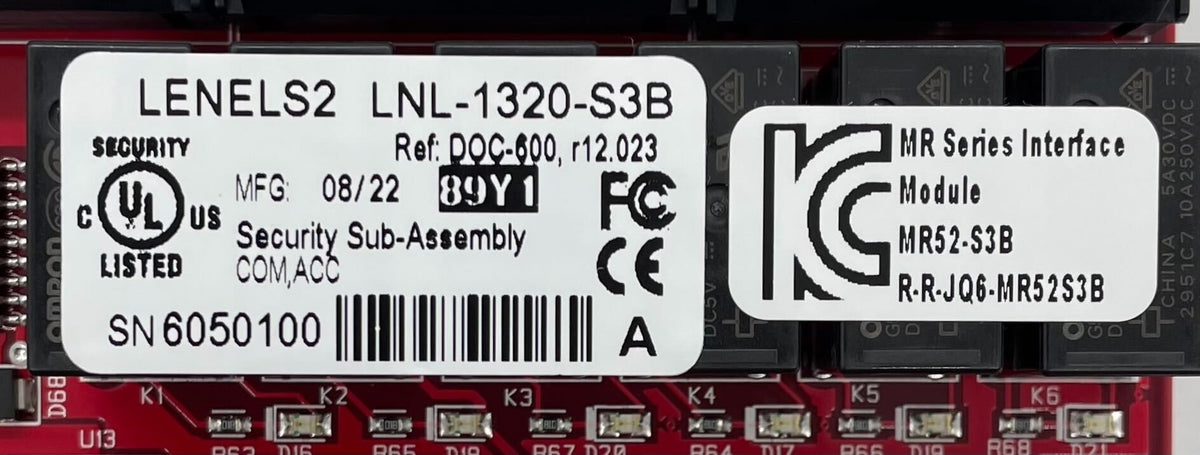 Lenel LNL-1320-S3B Dual Reader Interface (Replaces LNL-1320-S3) - The ...
