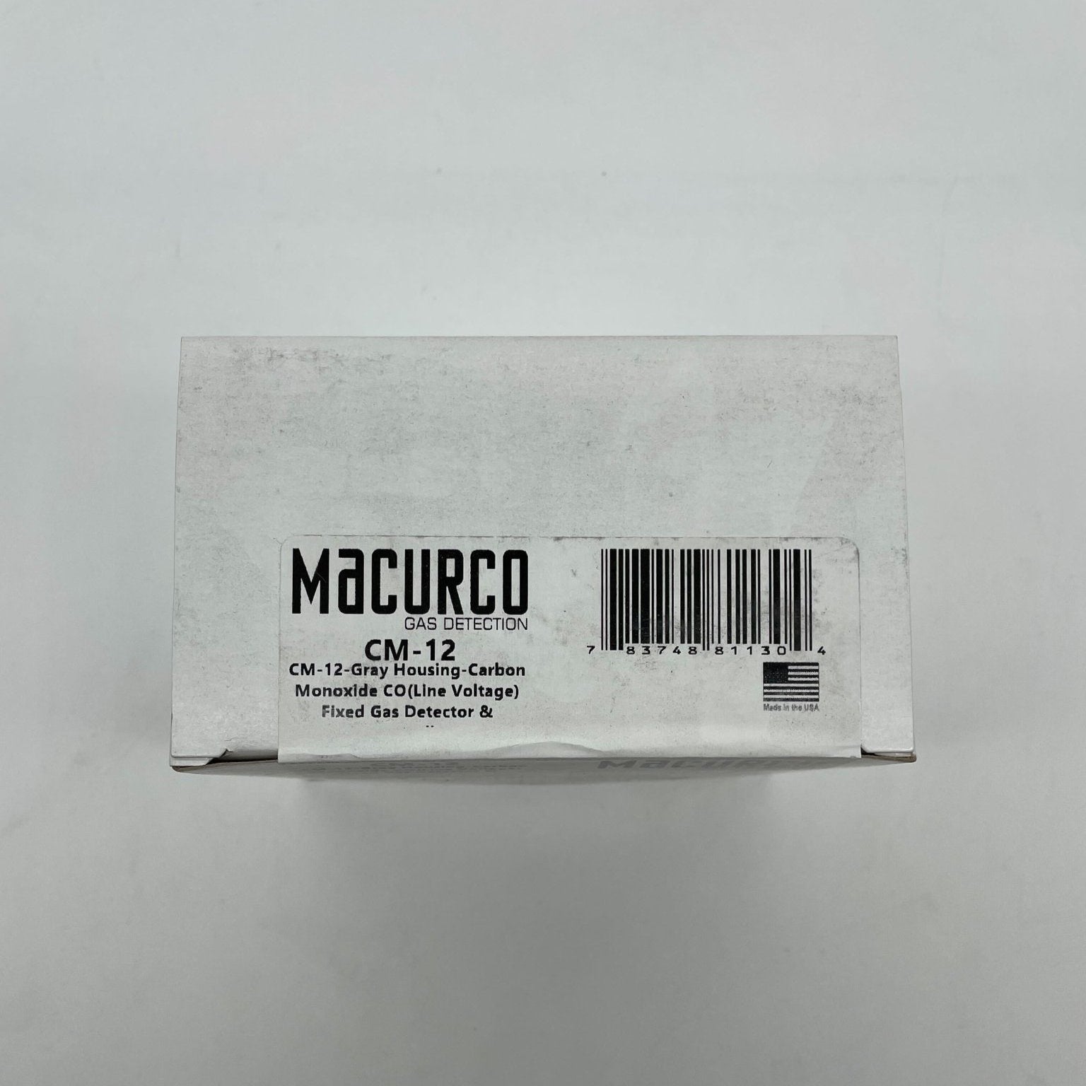 Macurco CM-12 Carbon Monoxide Gas Detector - The Fire Alarm Supplier