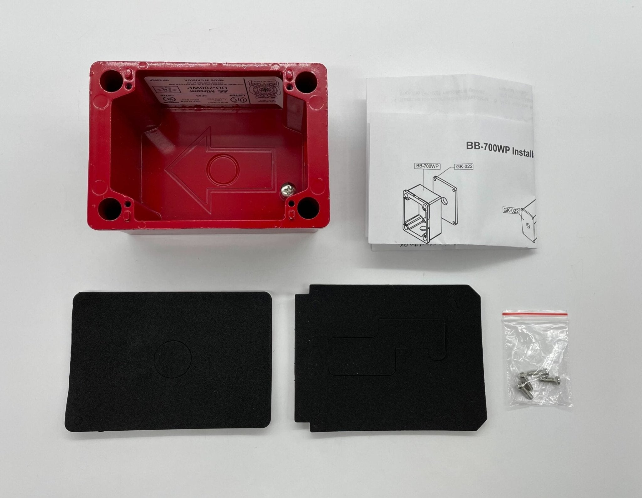 Mircom BB-700WP Weather Proof Surface Mount Box - The Fire Alarm Supplier