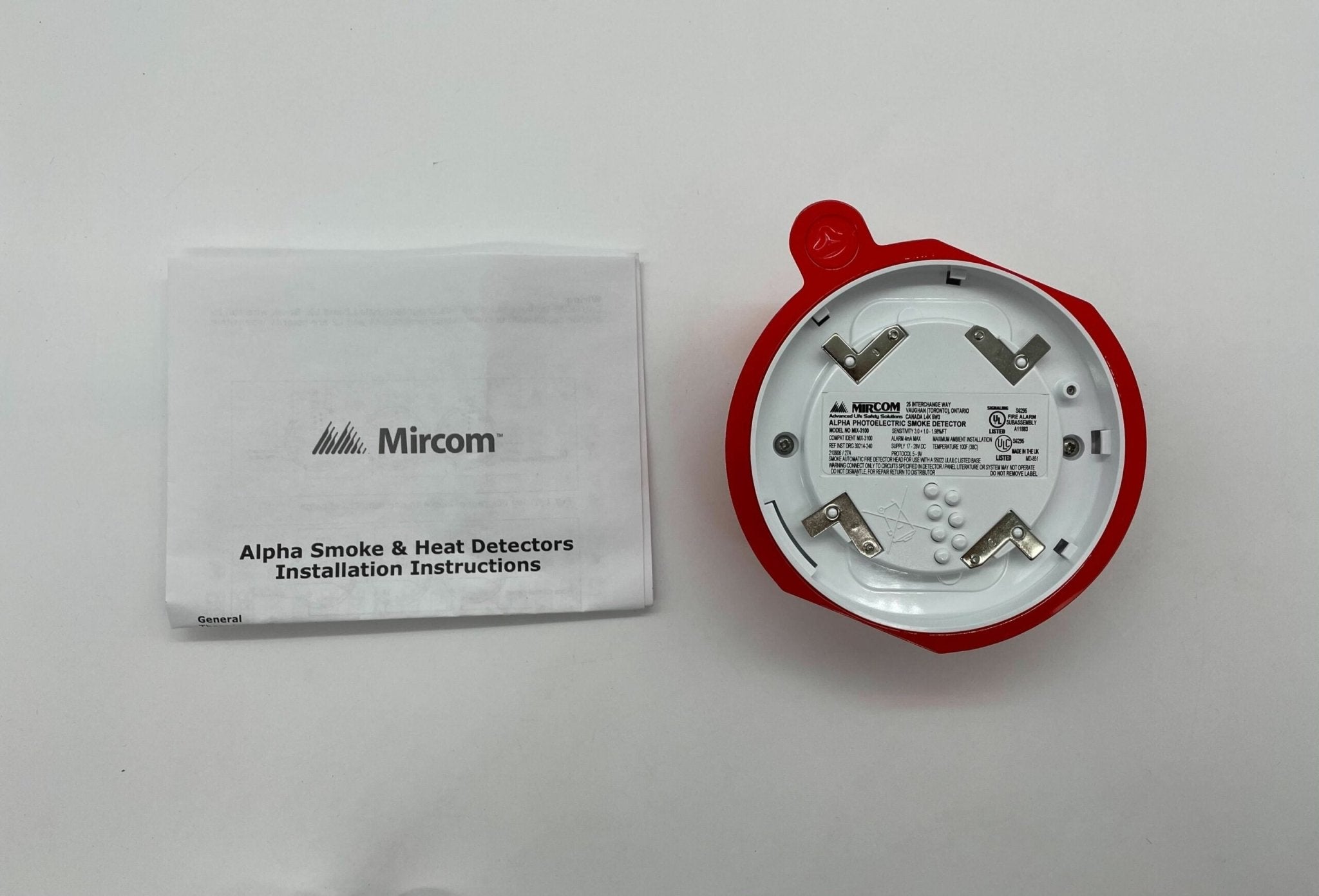 Mircom MIX-3100 Low Profile Intelligent - The Fire Alarm Supplier