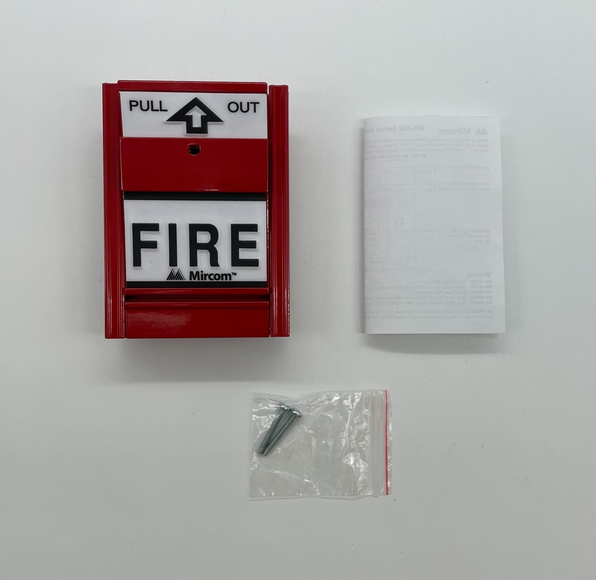 Mircom MS-401U Single Action Pull Station - The Fire Alarm Supplier