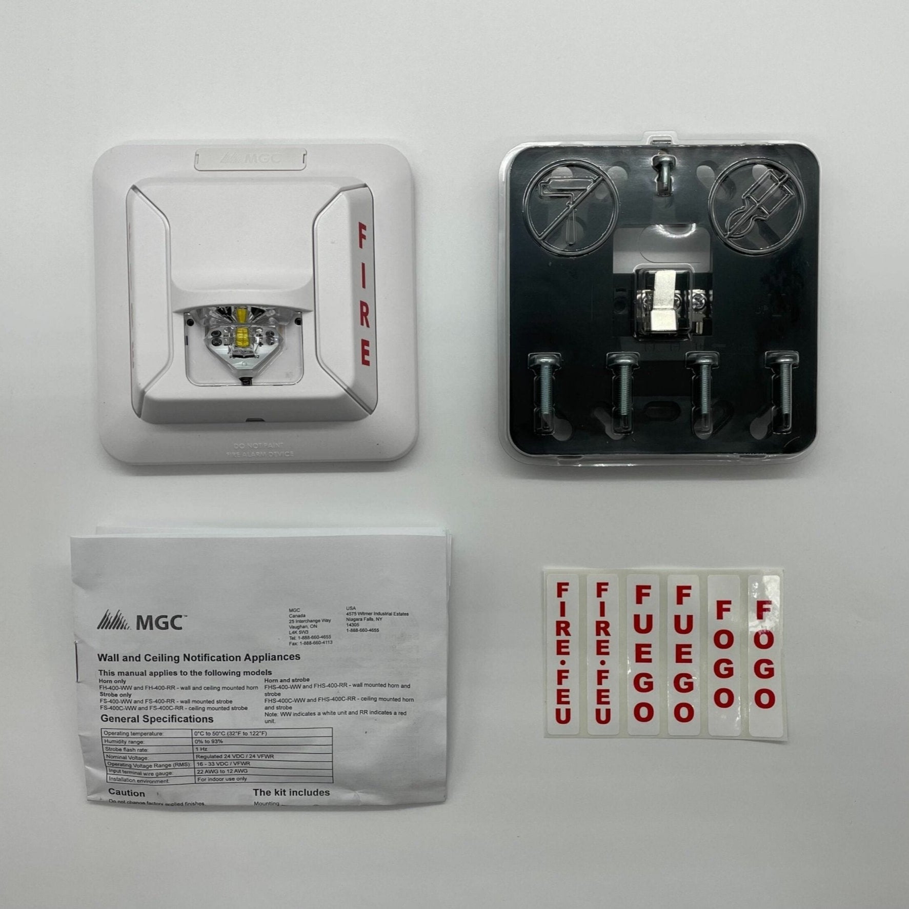 Mircom FS-400-WW - The Fire Alarm Supplier
