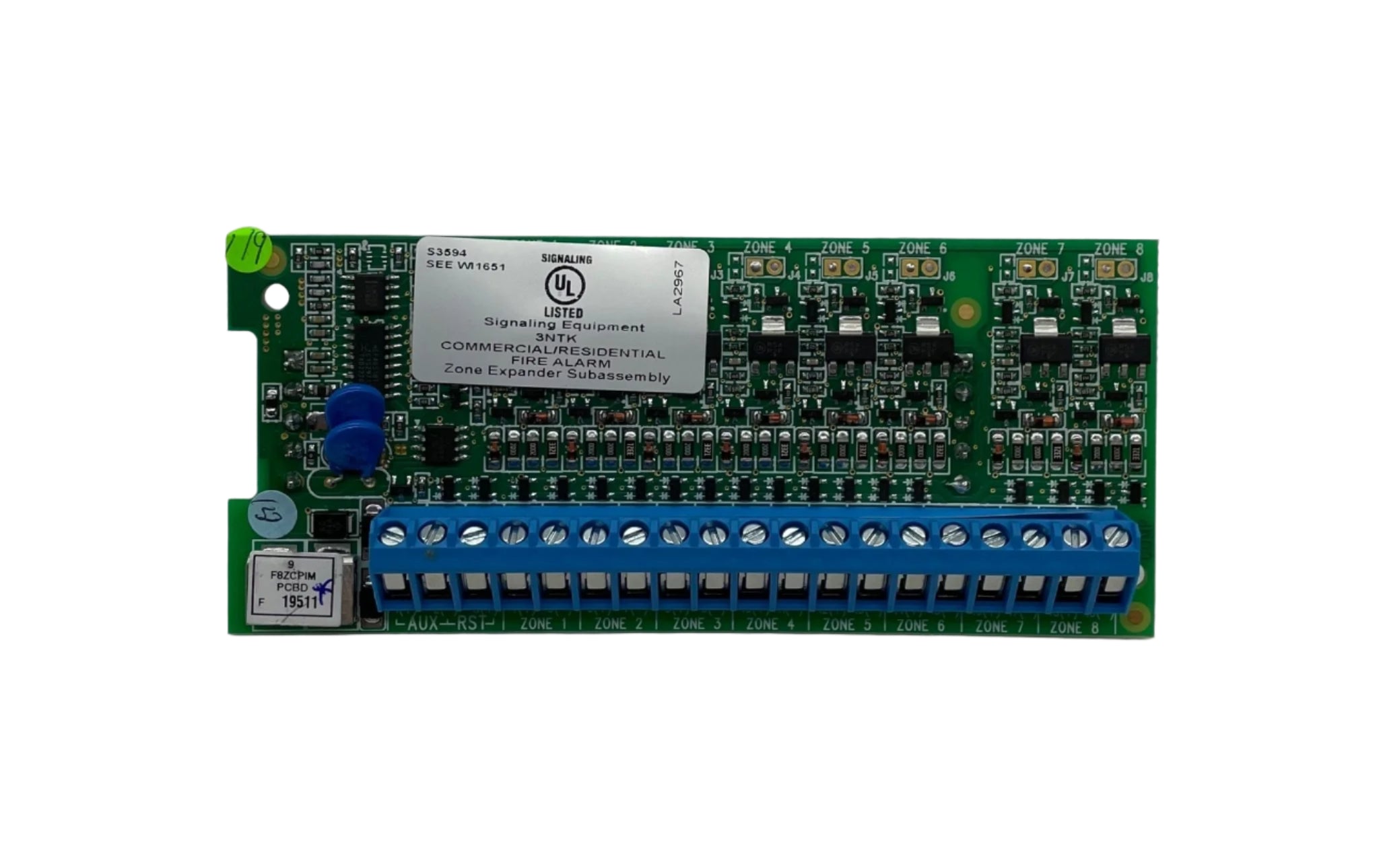 Napco GEMC-F8ZCPIM Conventional (8) Zone 2-Wire Fire Input Module - The ...