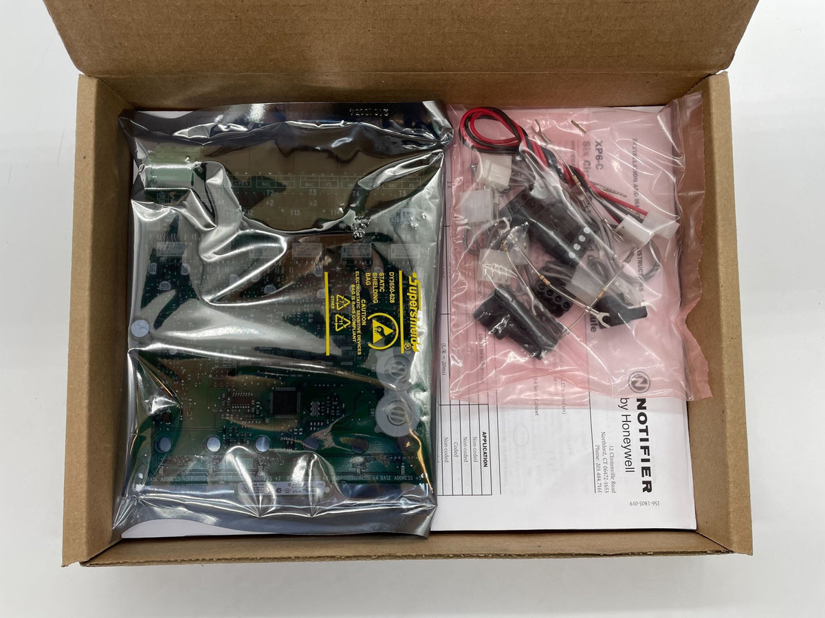 Control Module Notifire Notifier XP6-C Six Circuit Supervised Control Module - The Fire Alarm ...
