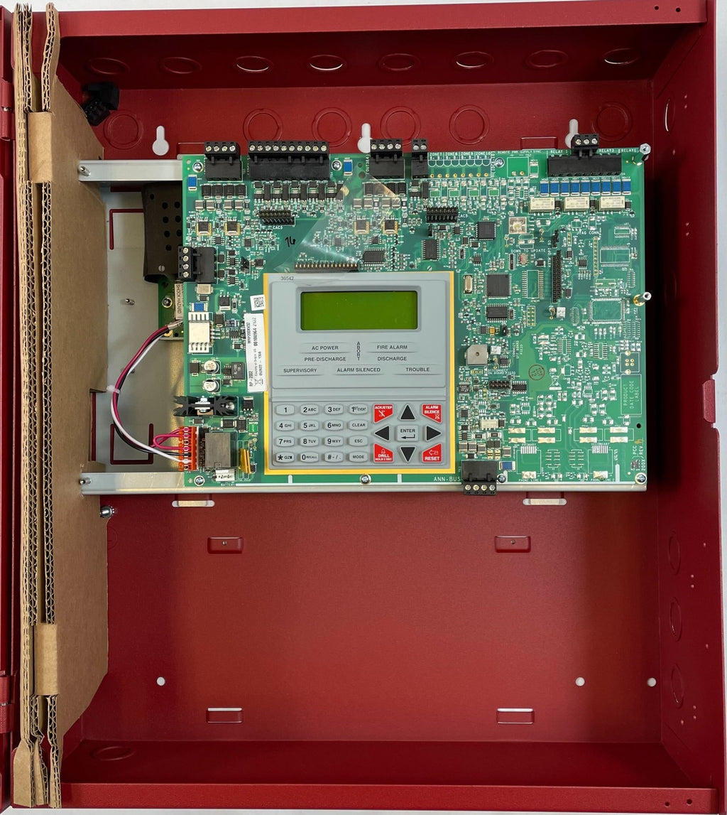 Notifier RP-2002 UL-listed Six-Zone Fire Alarm Control Panel - The Fire ...