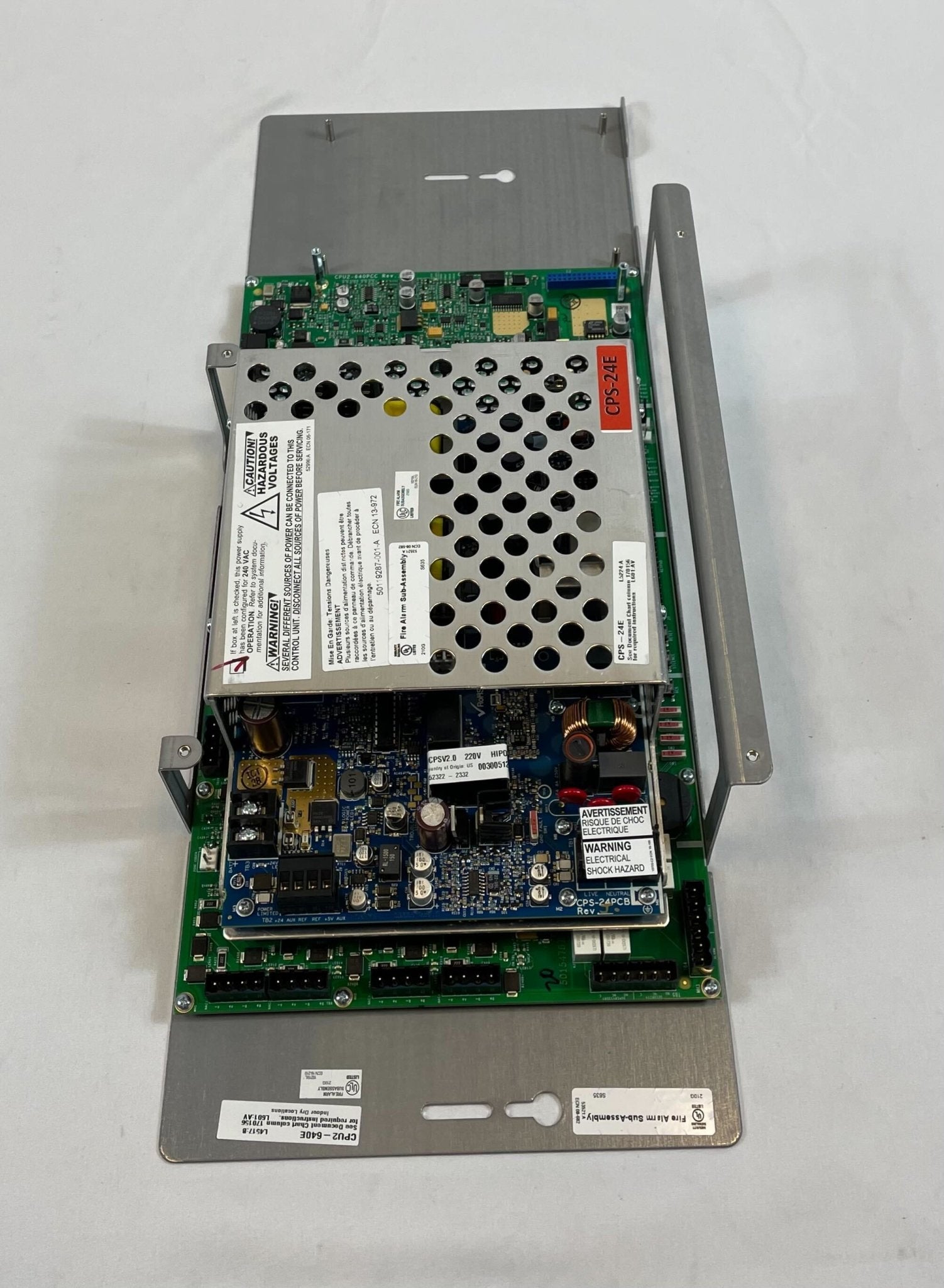 Notifier CPU2-640E Central Processing Units 240 VAC - The Fire