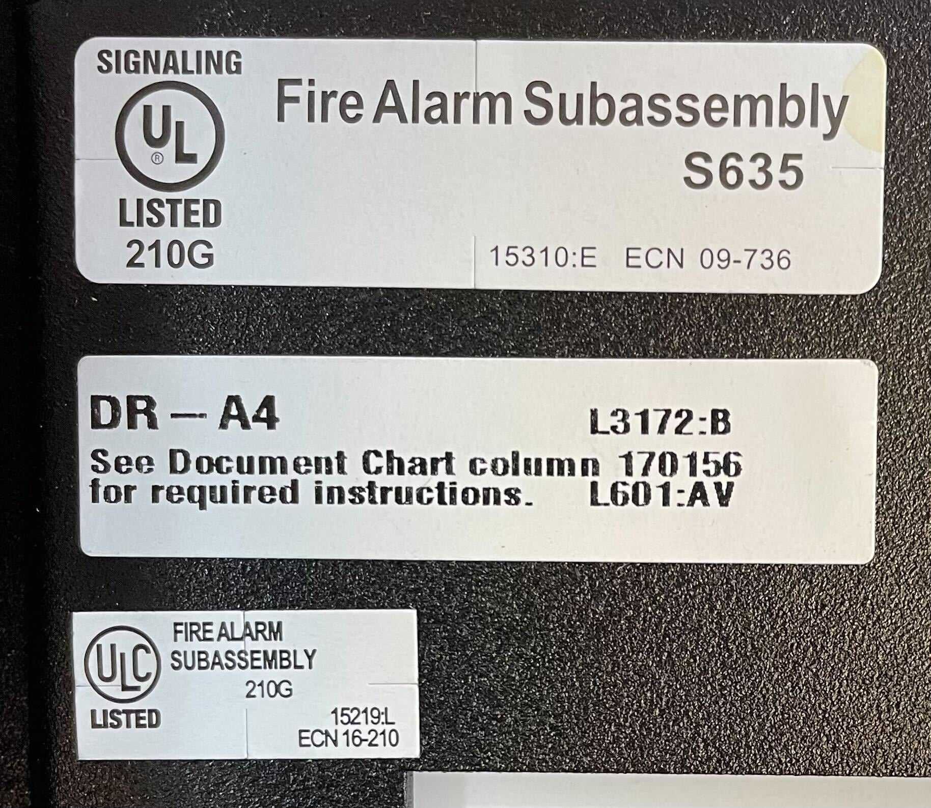 Notifier DR-A4 - The Fire Alarm Supplier