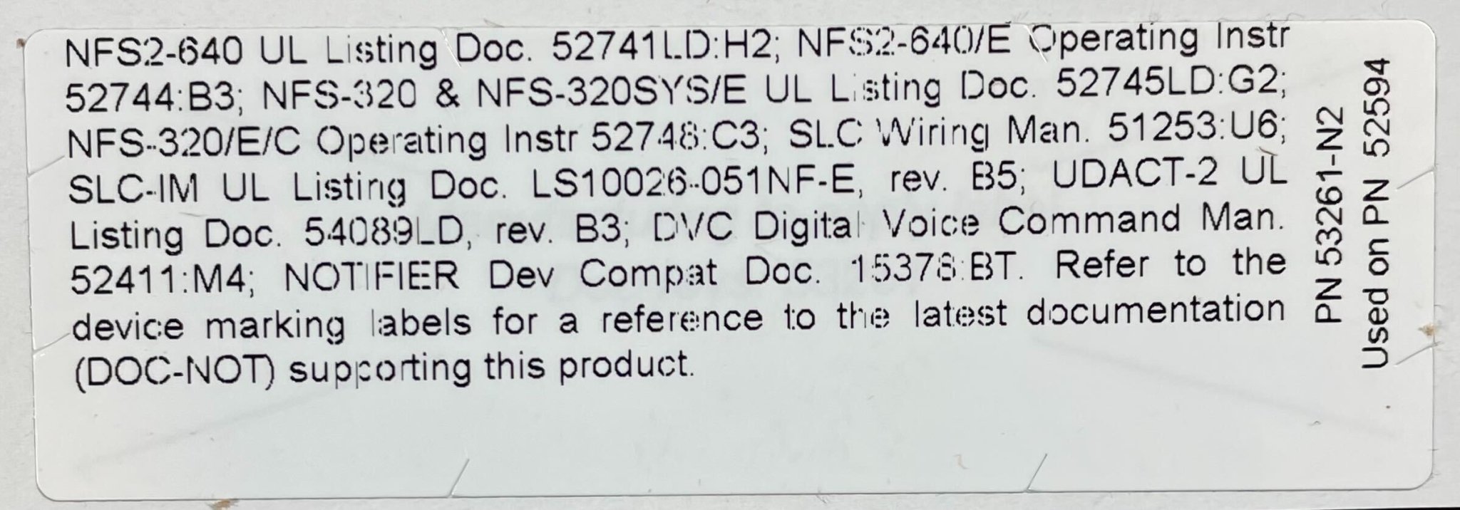 Notifier DR-A4 - The Fire Alarm Supplier