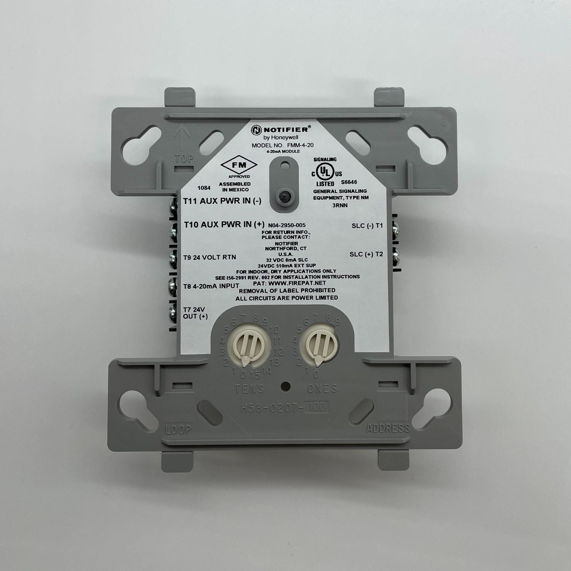 Notifier FMM-4-20 - The Fire Alarm Supplier