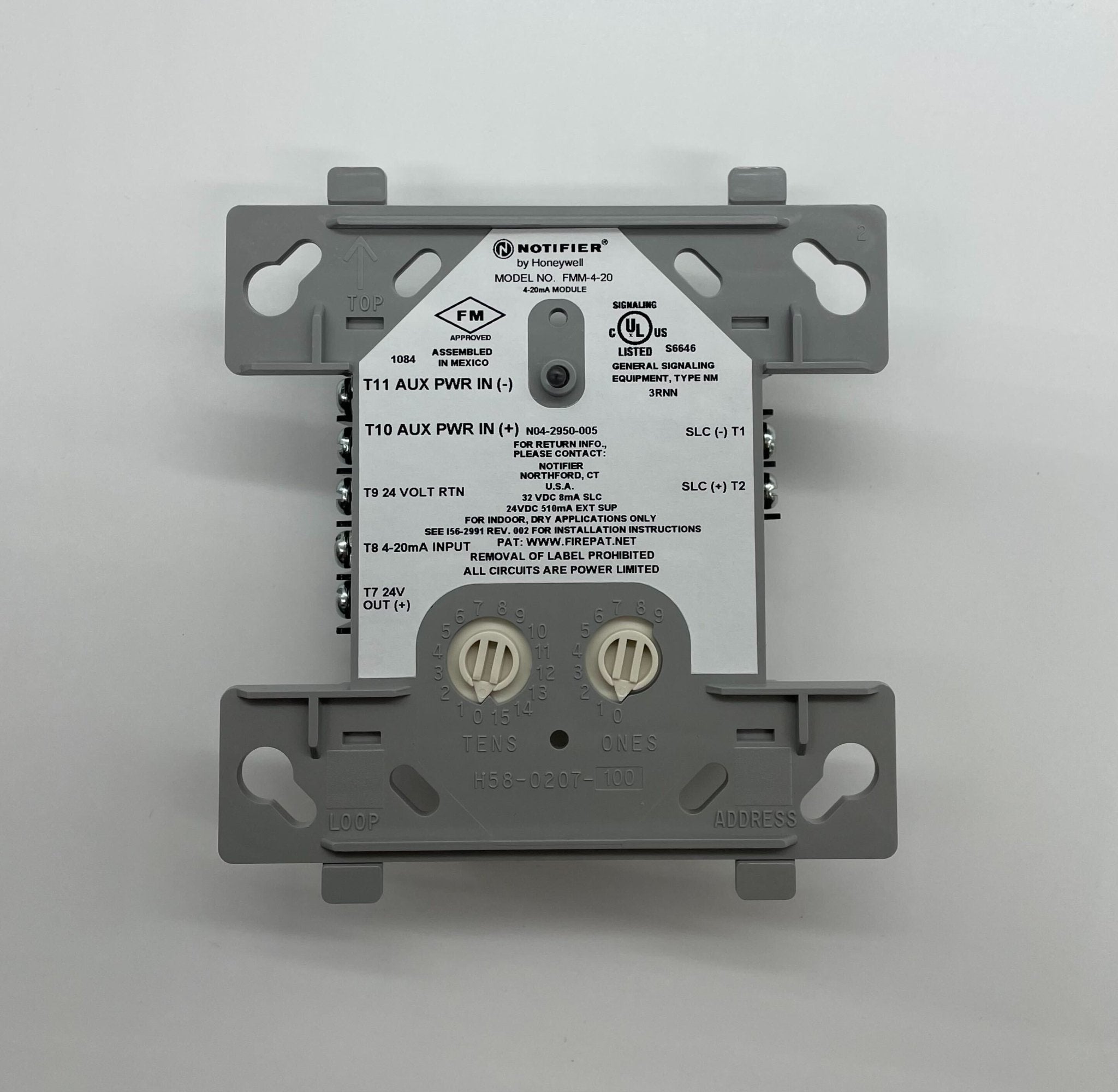 Notifier FMM-4-20 - The Fire Alarm Supplier