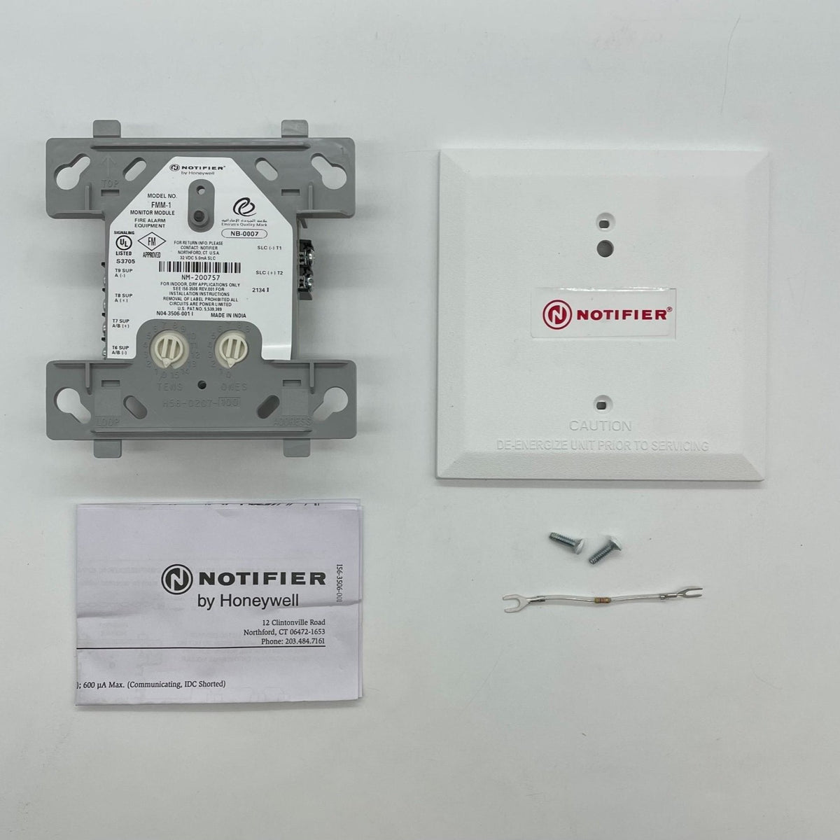 Interface Module Notifier Notifier FMM-1 Monitor Module - The Fire Alarm Supplier