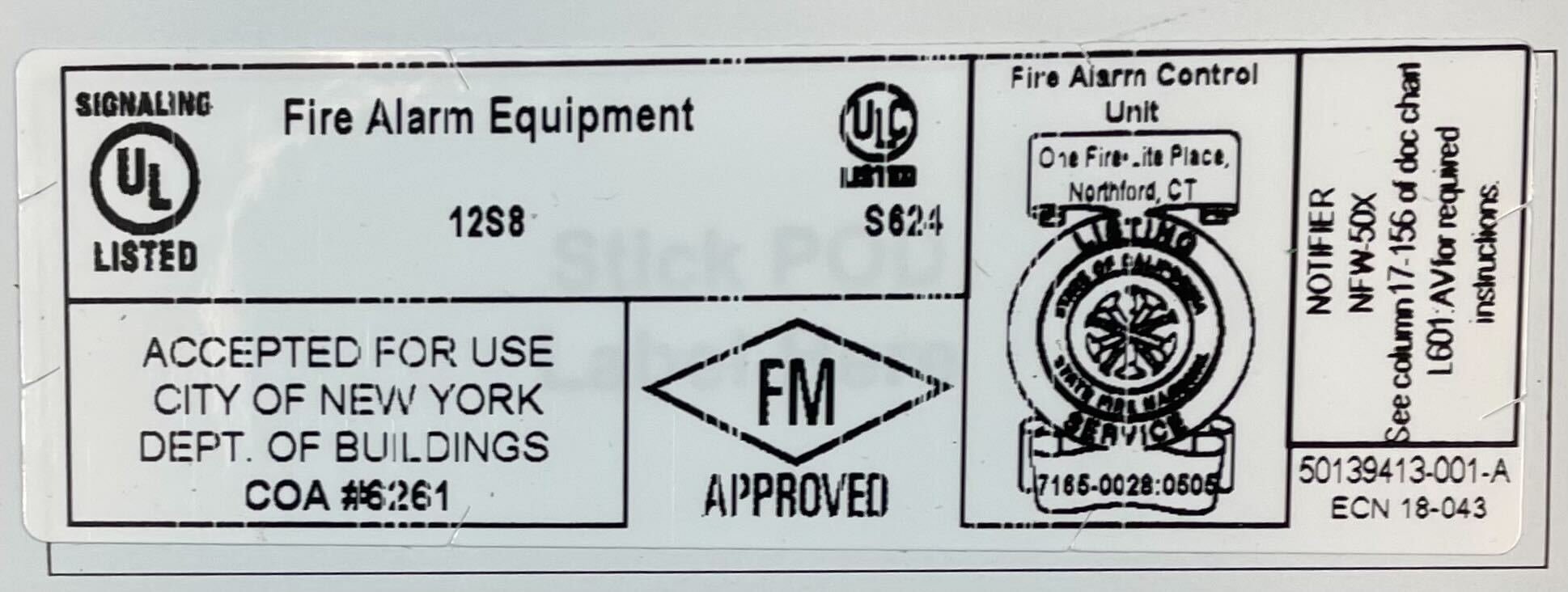 Notifier NFW-50X - The Fire Alarm Supplier