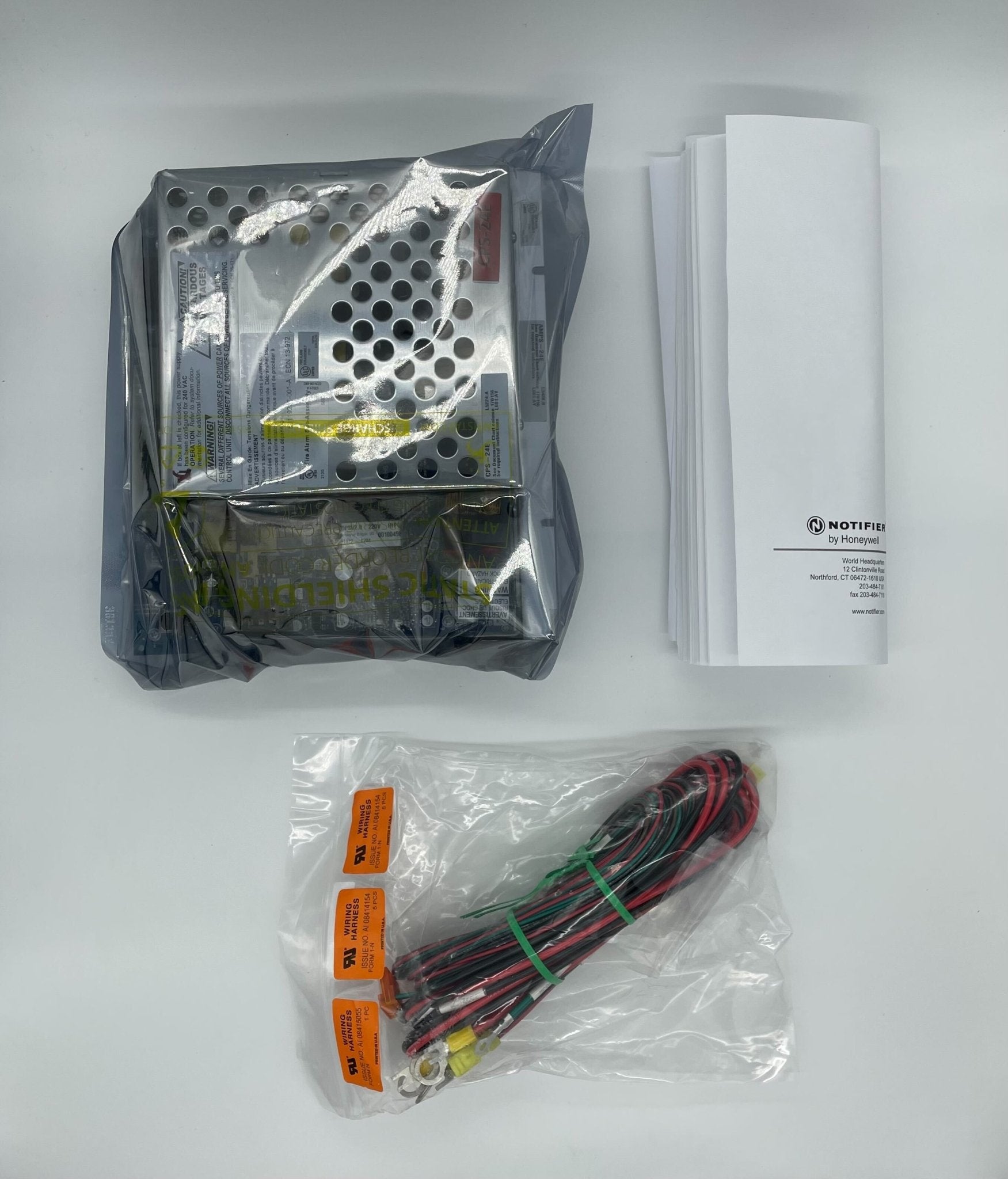 Notifier AMPS-24E Addressable Power Supply and Battery