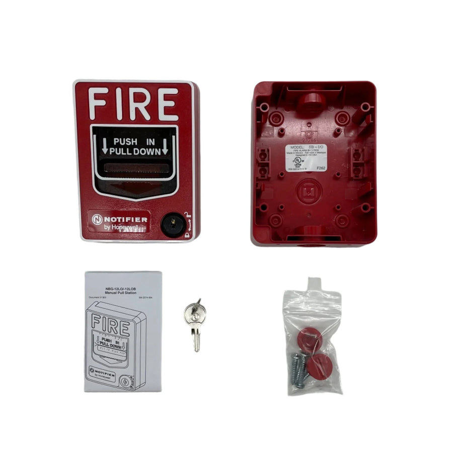 Notifier NBG-12LOB Dual-Action Pull Station - The Fire Alarm Supplier