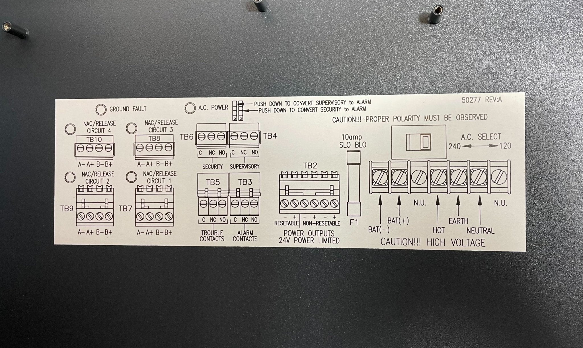 Notifier SBB-400 - The Fire Alarm Supplier