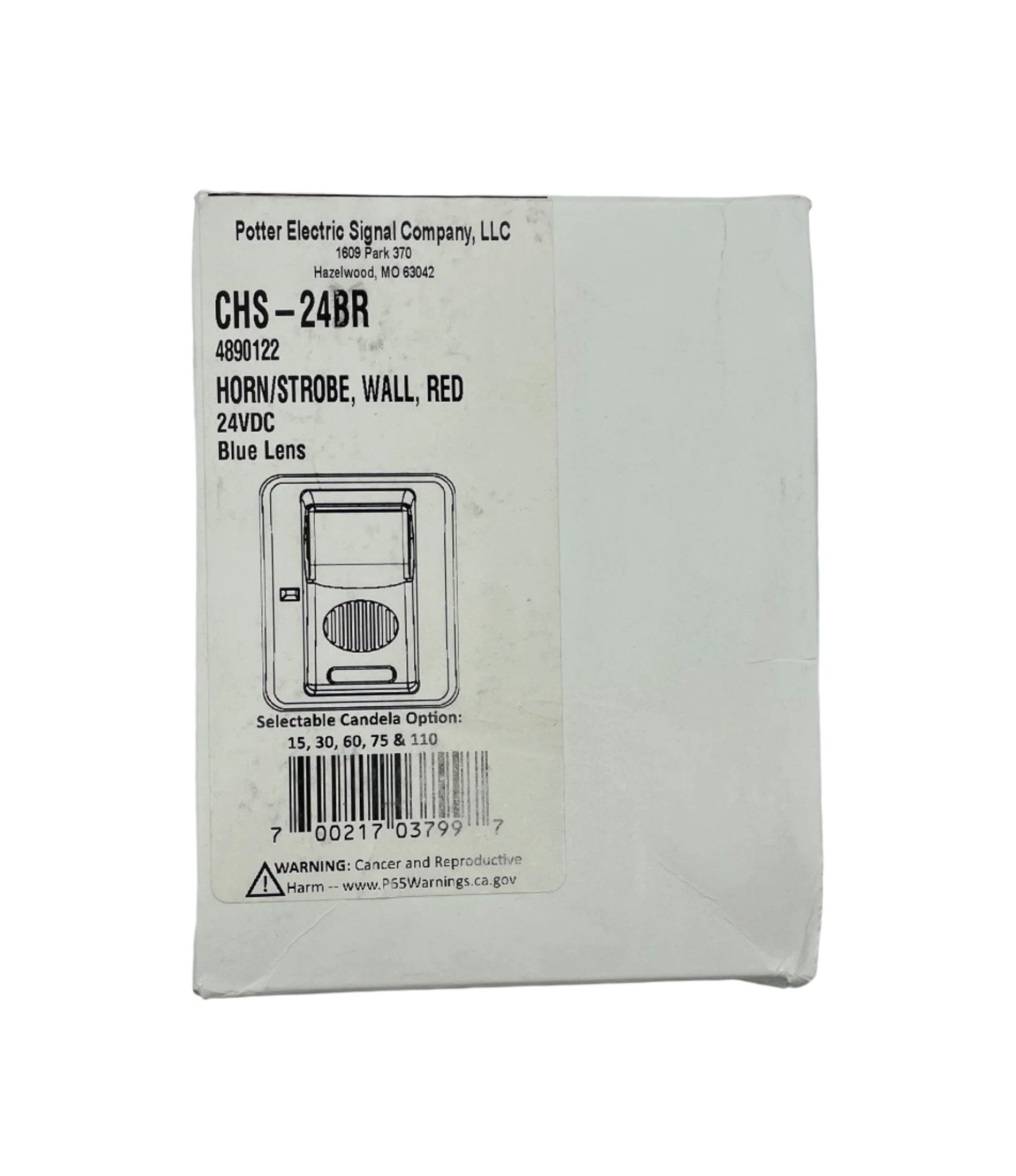 Potter CHS-24BR - The Fire Alarm Supplier