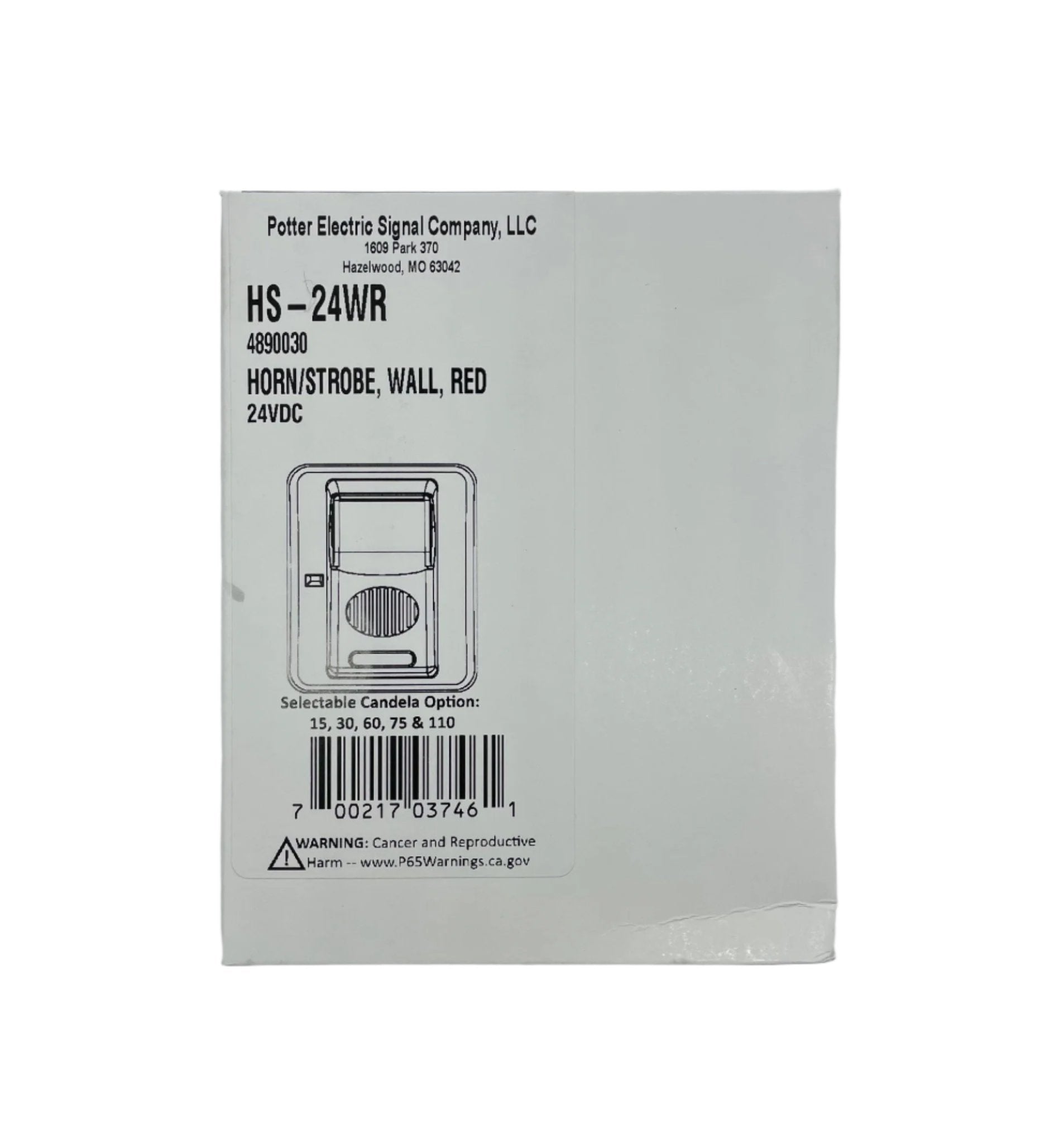 Potter HS-24WR - The Fire Alarm Supplier