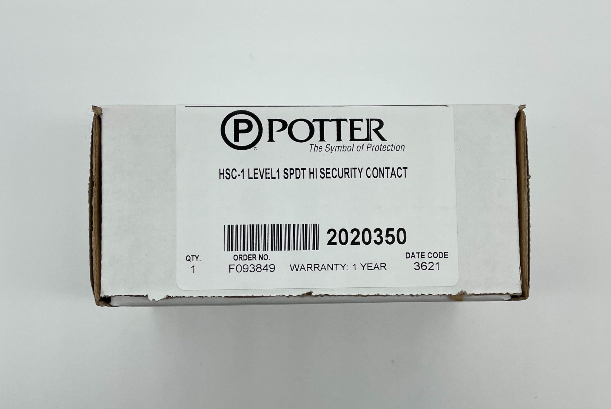 Potter HSC-1 Lv.1 Spdt Hi Security Contact - The Fire Alarm Supplier