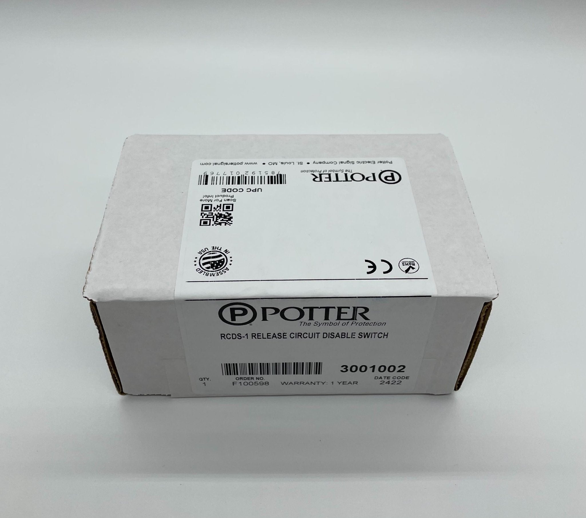 Potter RCDS-1 - The Fire Alarm Supplier