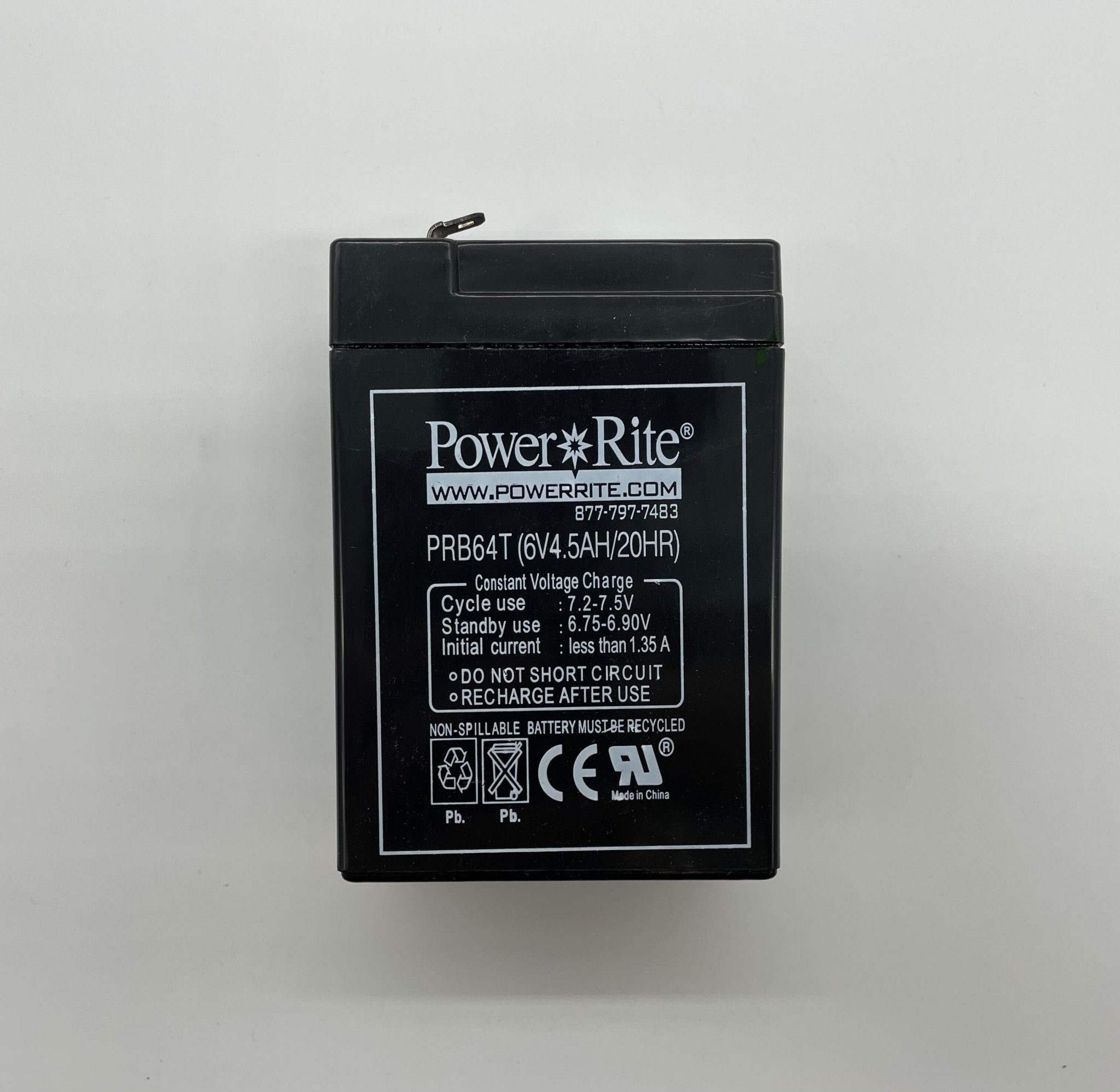 Power Rite Battery PRB64T - The Fire Alarm Supplier