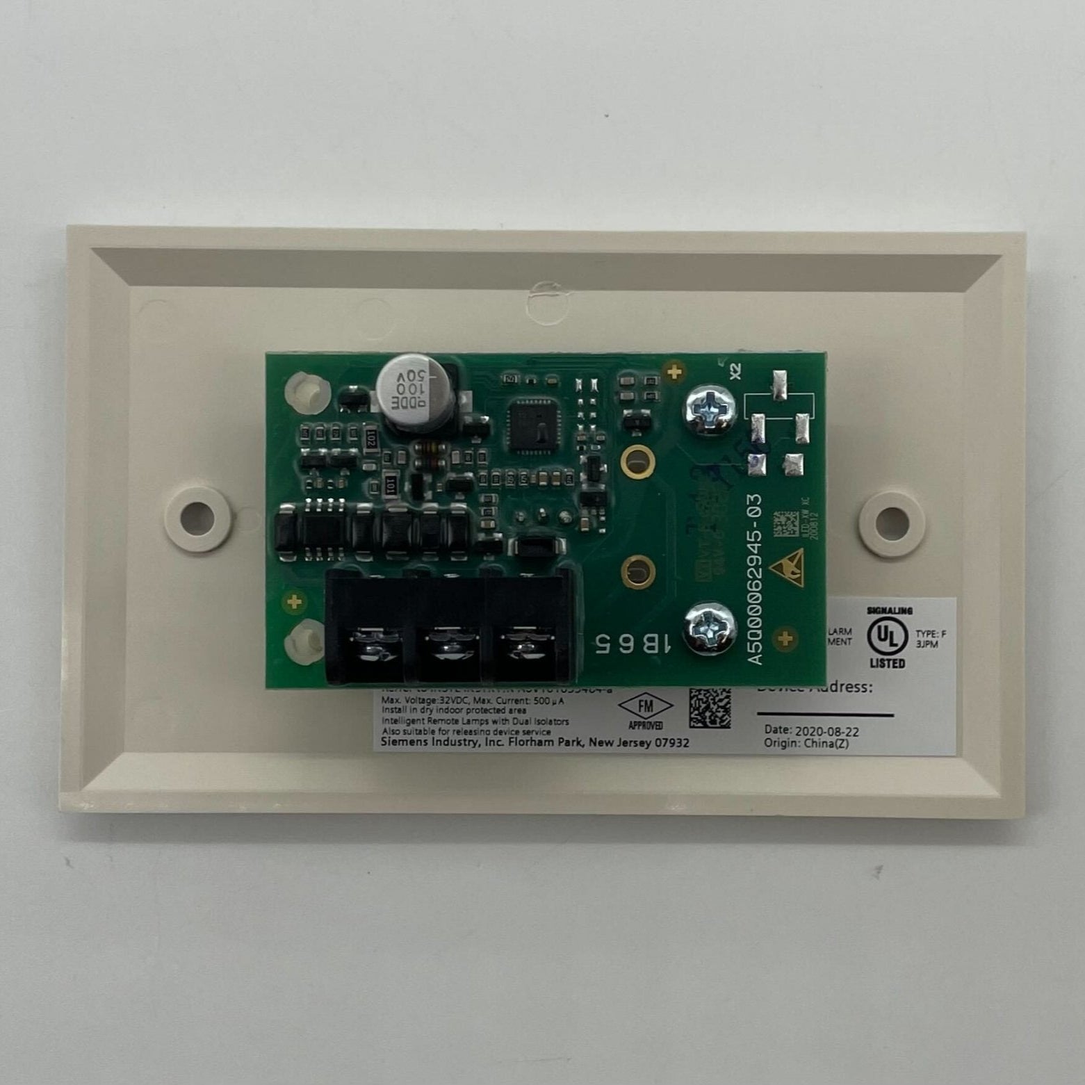 Siemens ILED-XW (S54370-B5-A1) Intelligent Lamp - The Fire Alarm