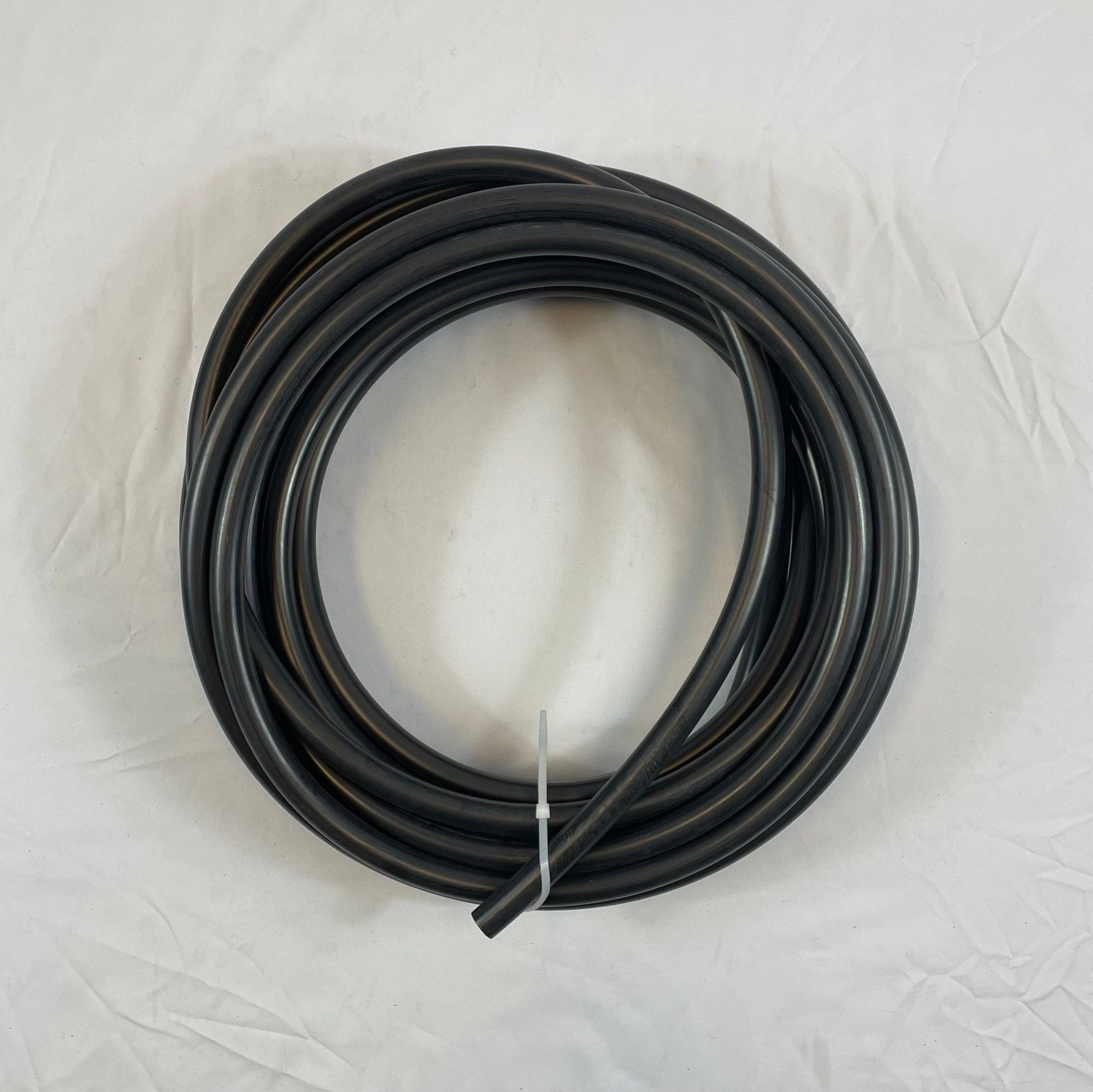 Siemens LF42249 50 ft flexible single-core tubing for fire alarm wiring, shown coiled and ready for installation.
