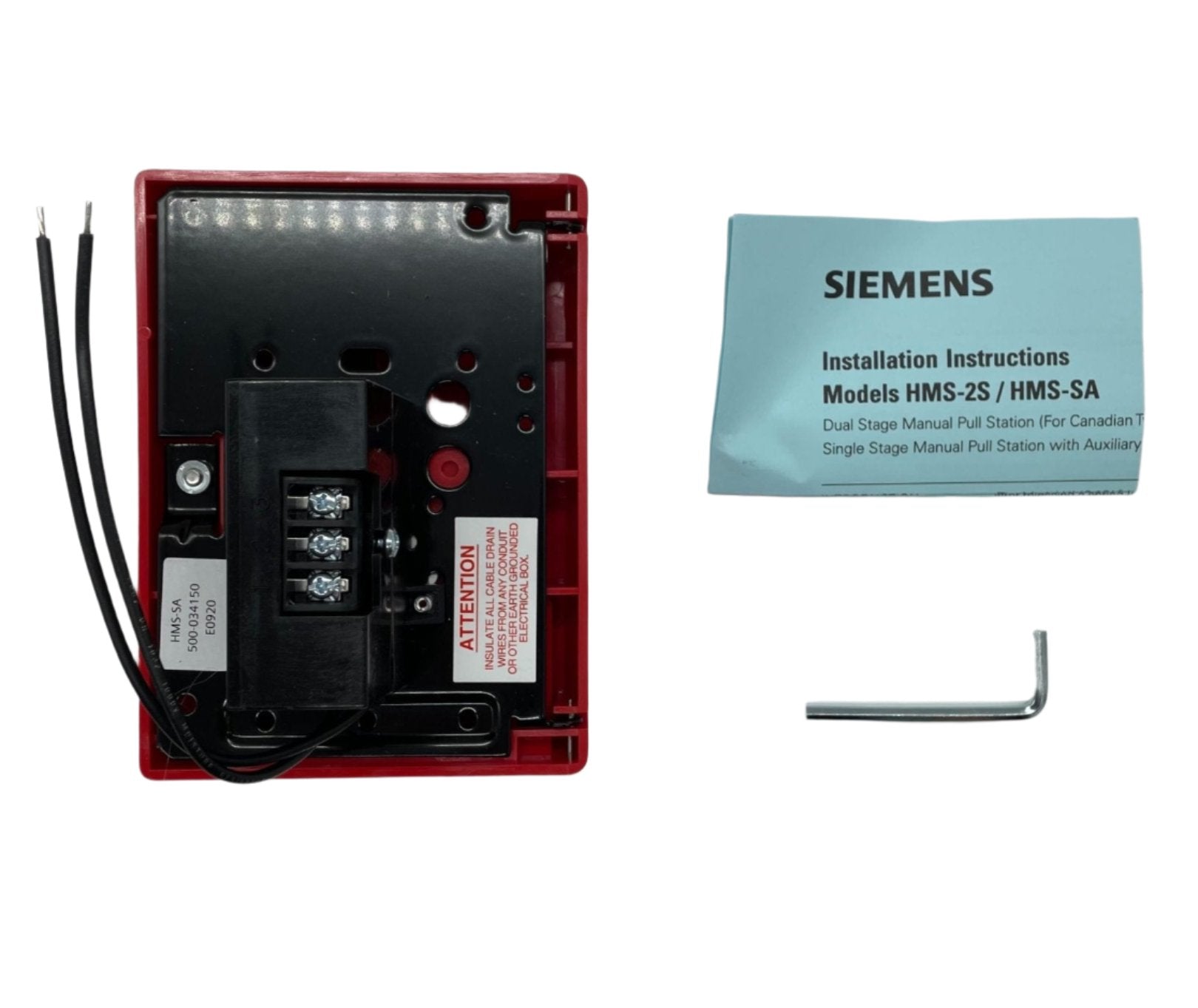 Siemens HMS-SA Manual Station Single Action - The Fire Alarm Supplier