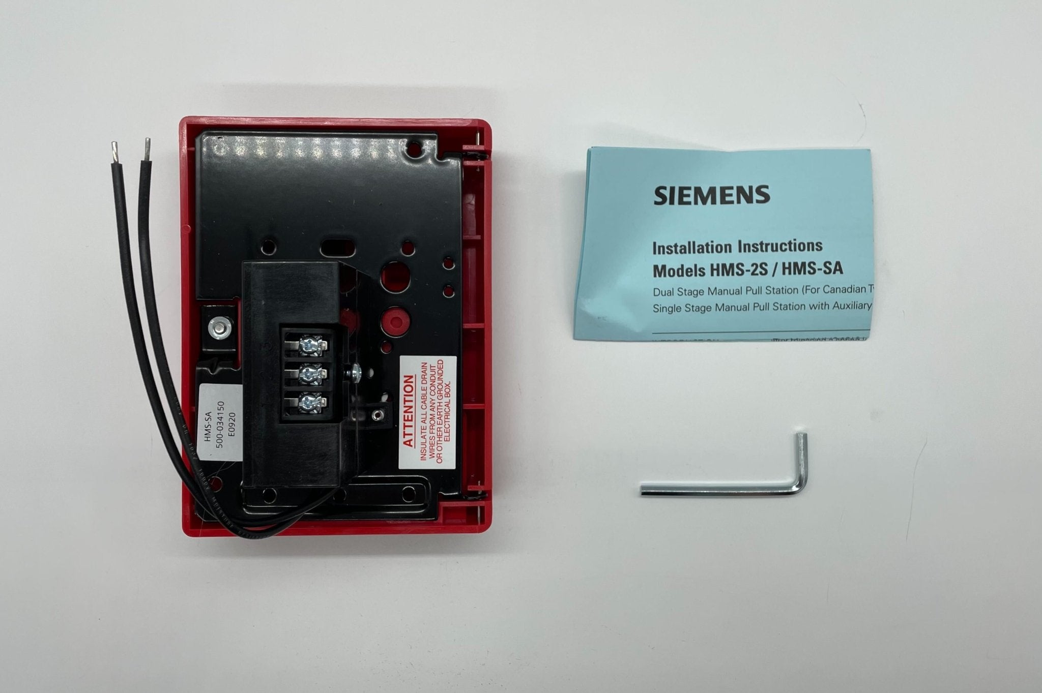 Siemens HMS-SA Manual Station Single Action - The Fire Alarm Supplier