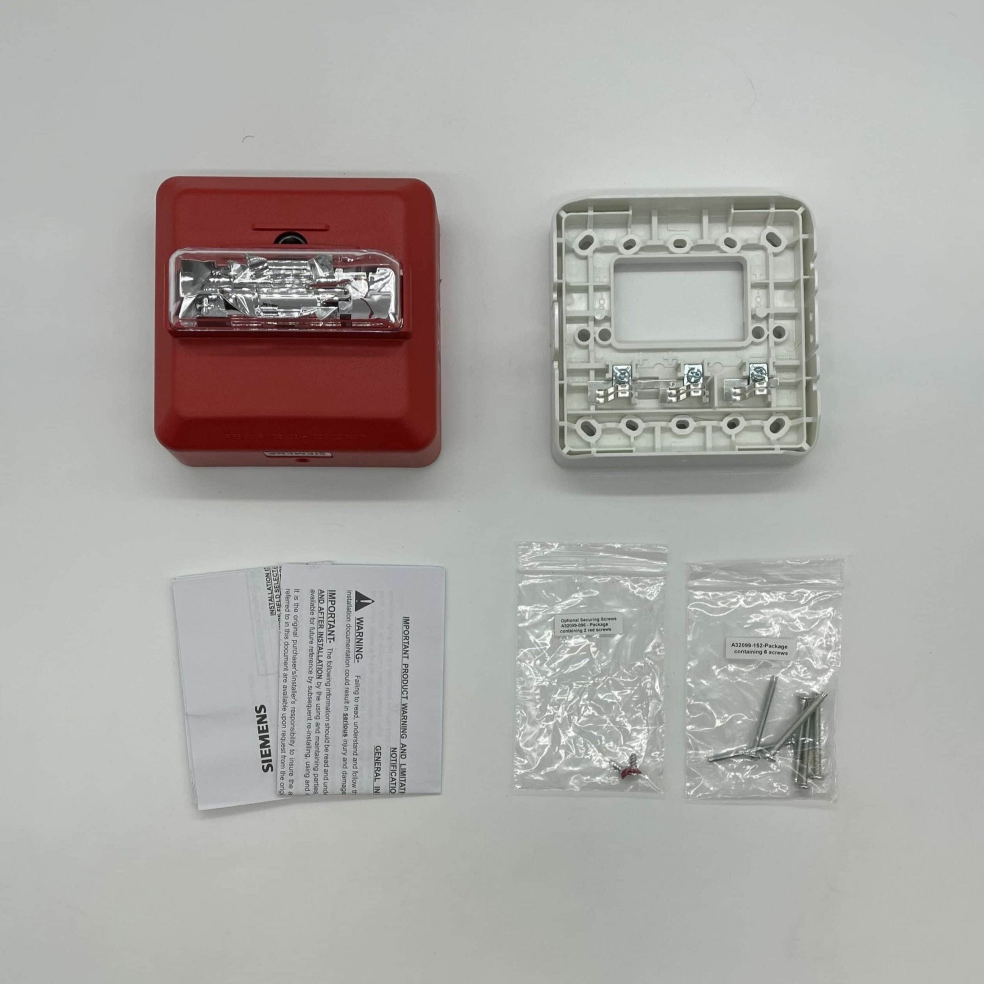 Siemens ZH-MC-CR (500-636165) Multi Candela Horn Strobe - The Fire
