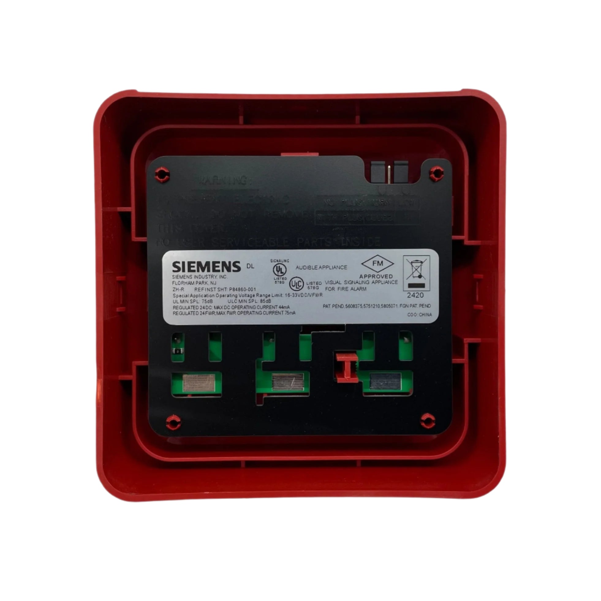 Siemens ZH-R Red Horn - The Fire Alarm Supplier
