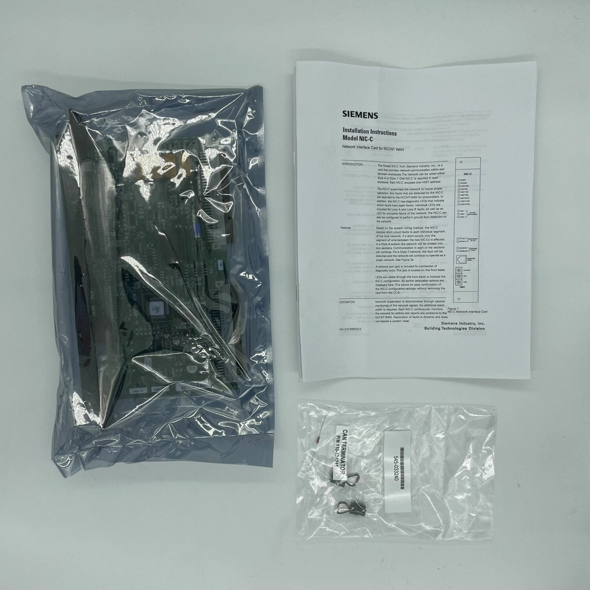 Siemens NIC-C Network Interface Card - The Fire Alarm Supplier