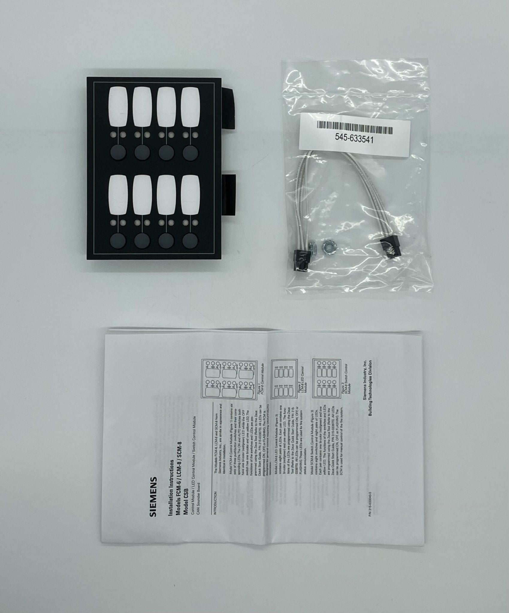 Siemens SCM-8 (8) Switch Module. Mounts To Id-Mp - The Fire Alarm Supplier