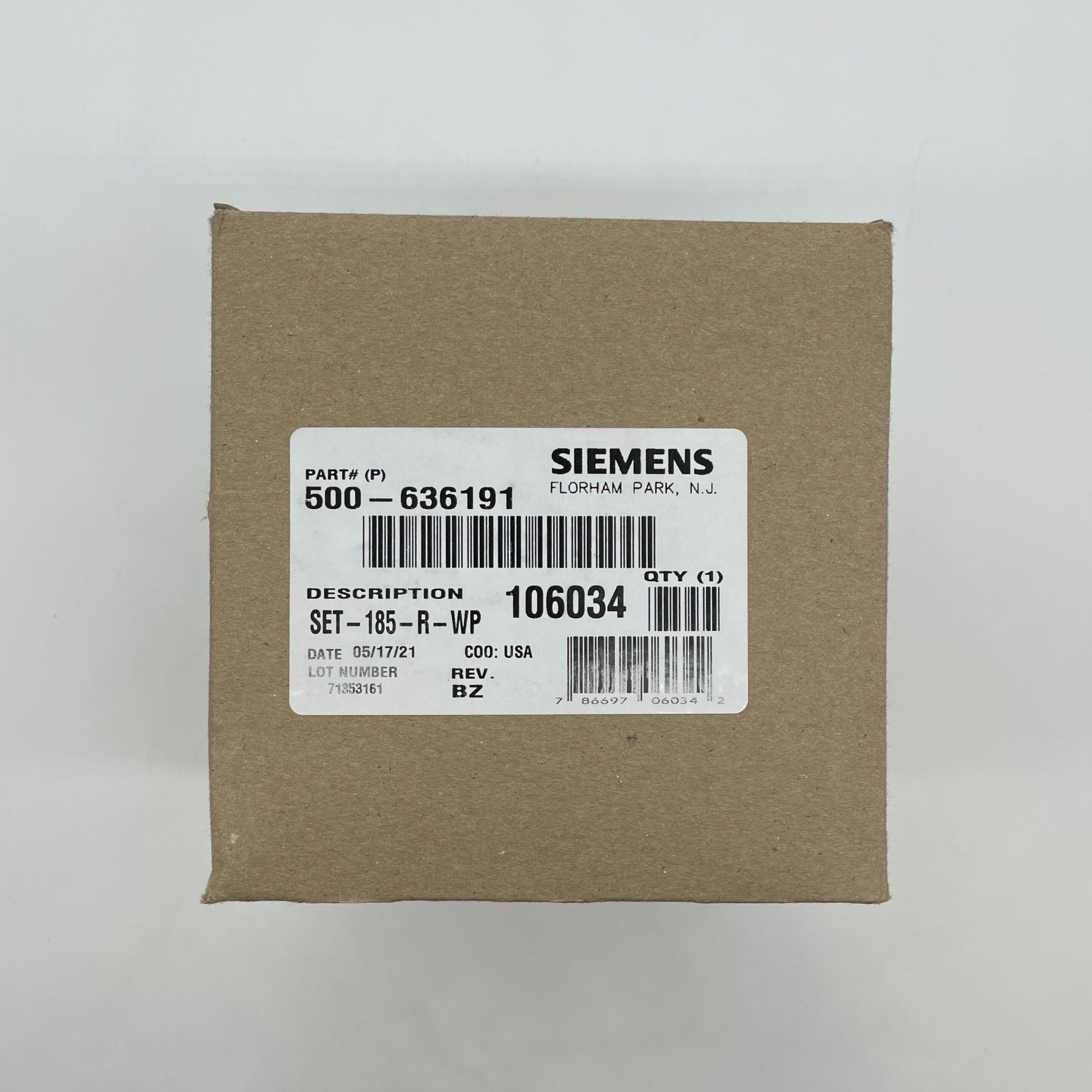 Siemens SET-185-R-WP - The Fire Alarm Supplier