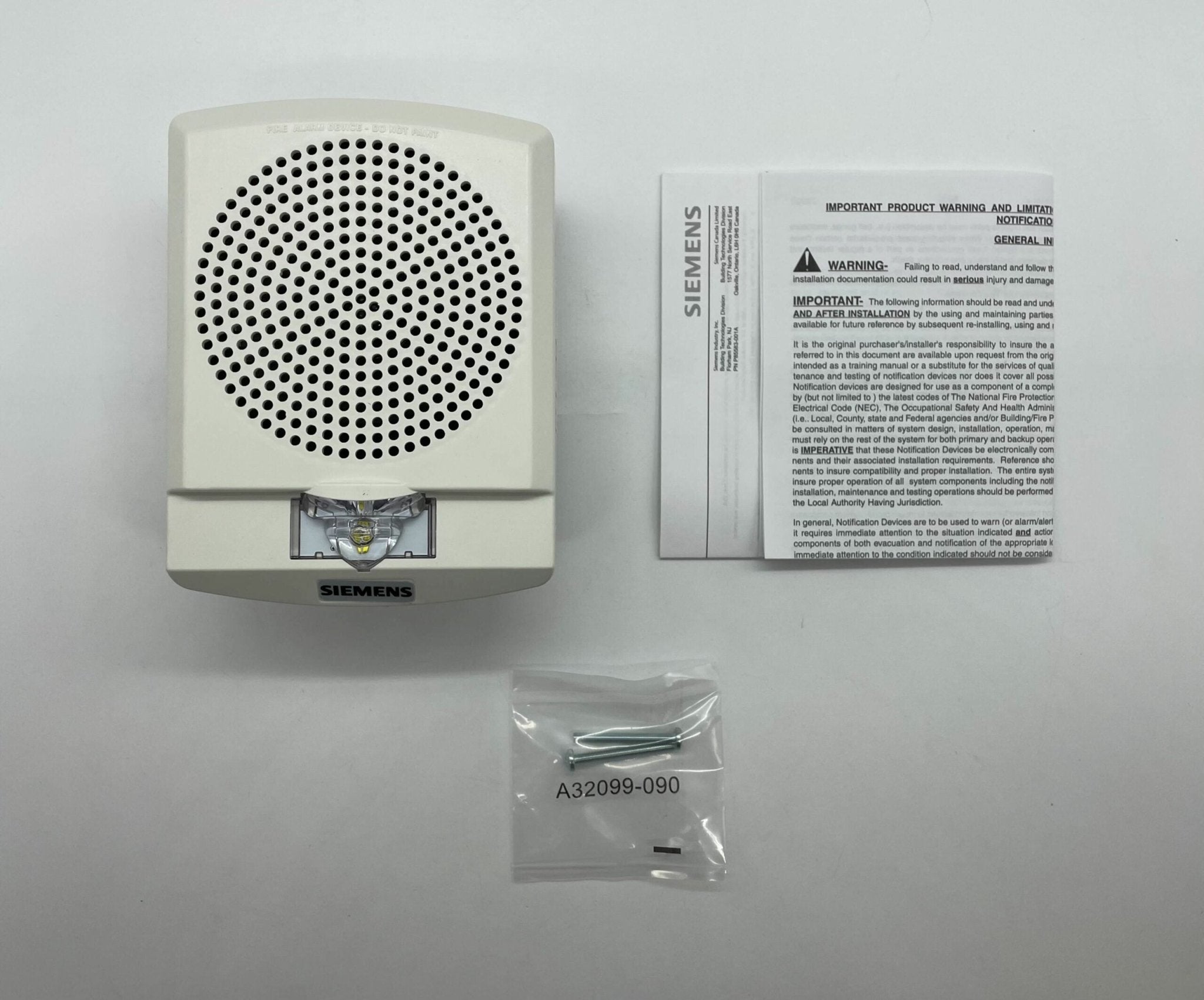 Siemens SLSPSWW-F - The Fire Alarm Supplier