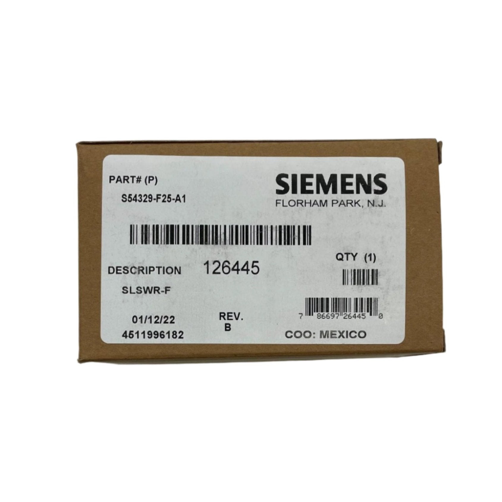 Siemens SLSWR-F - The Fire Alarm Supplier