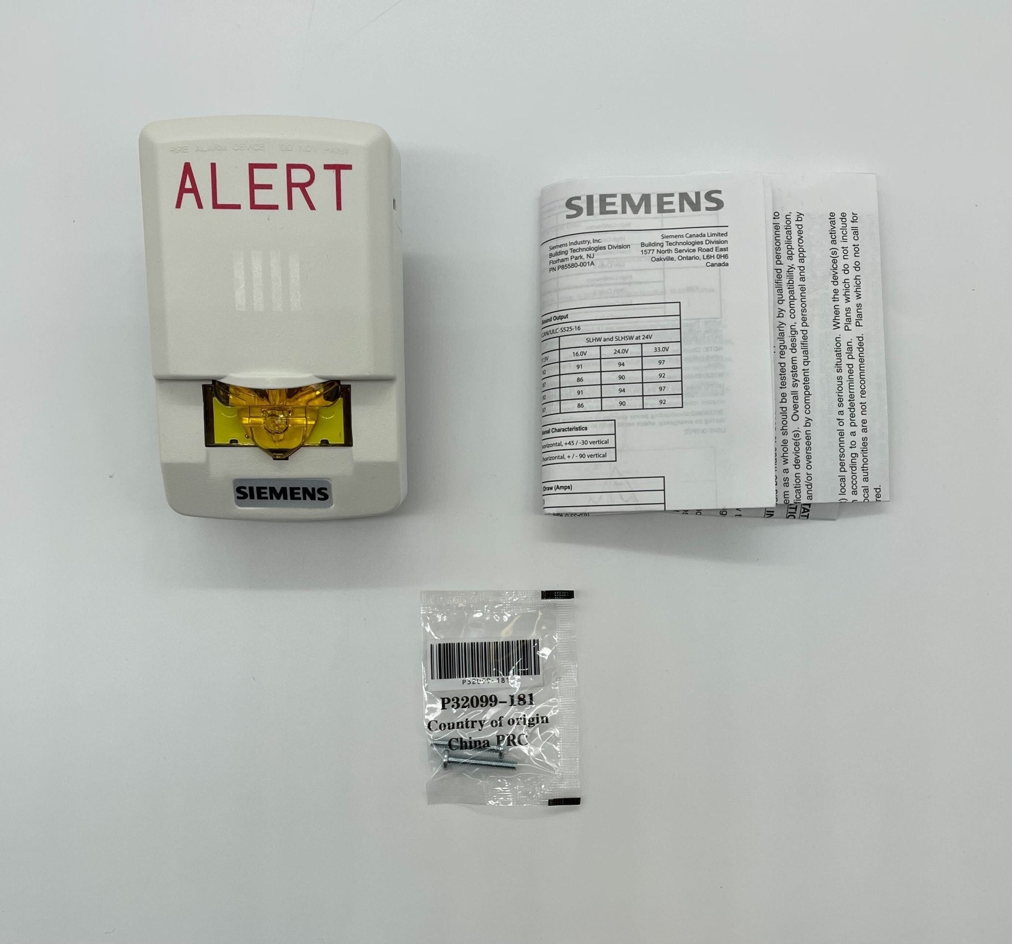 Siemens SLSWW-ALA - The Fire Alarm Supplier