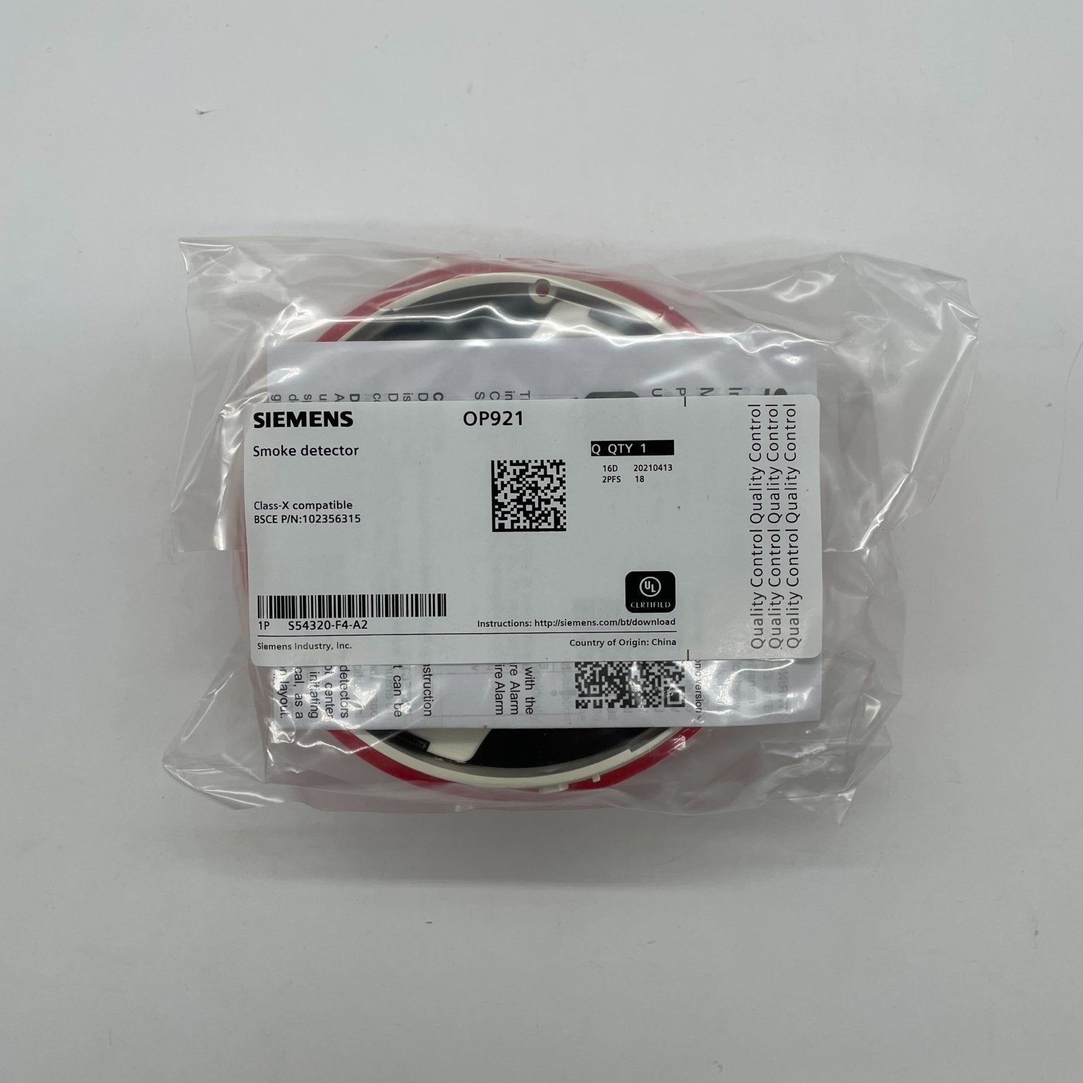 Siemens OP921 - The Fire Alarm Supplier