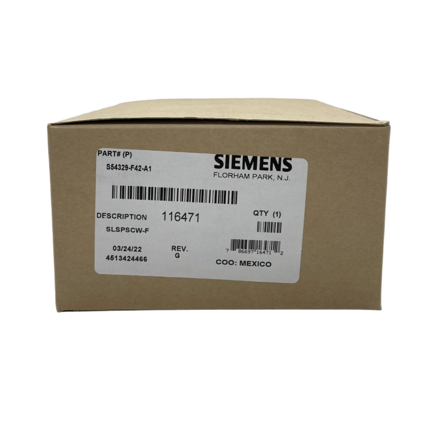 Siemens SLSPSCW-F - The Fire Alarm Supplier