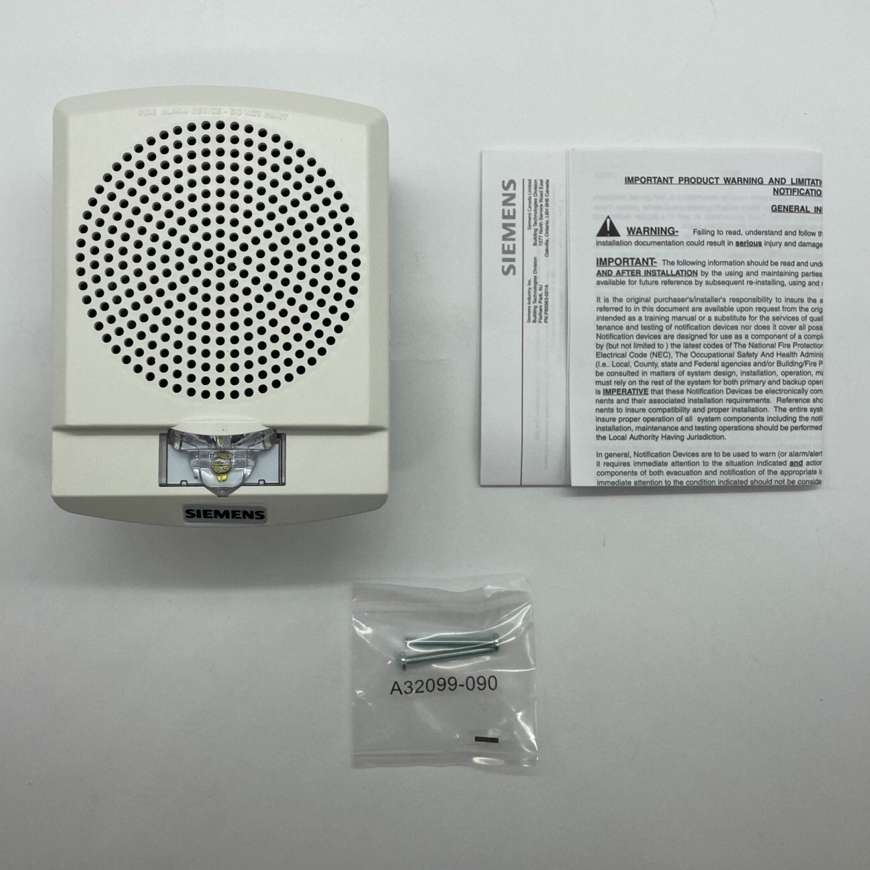 Siemens SLSPSWW-F - The Fire Alarm Supplier