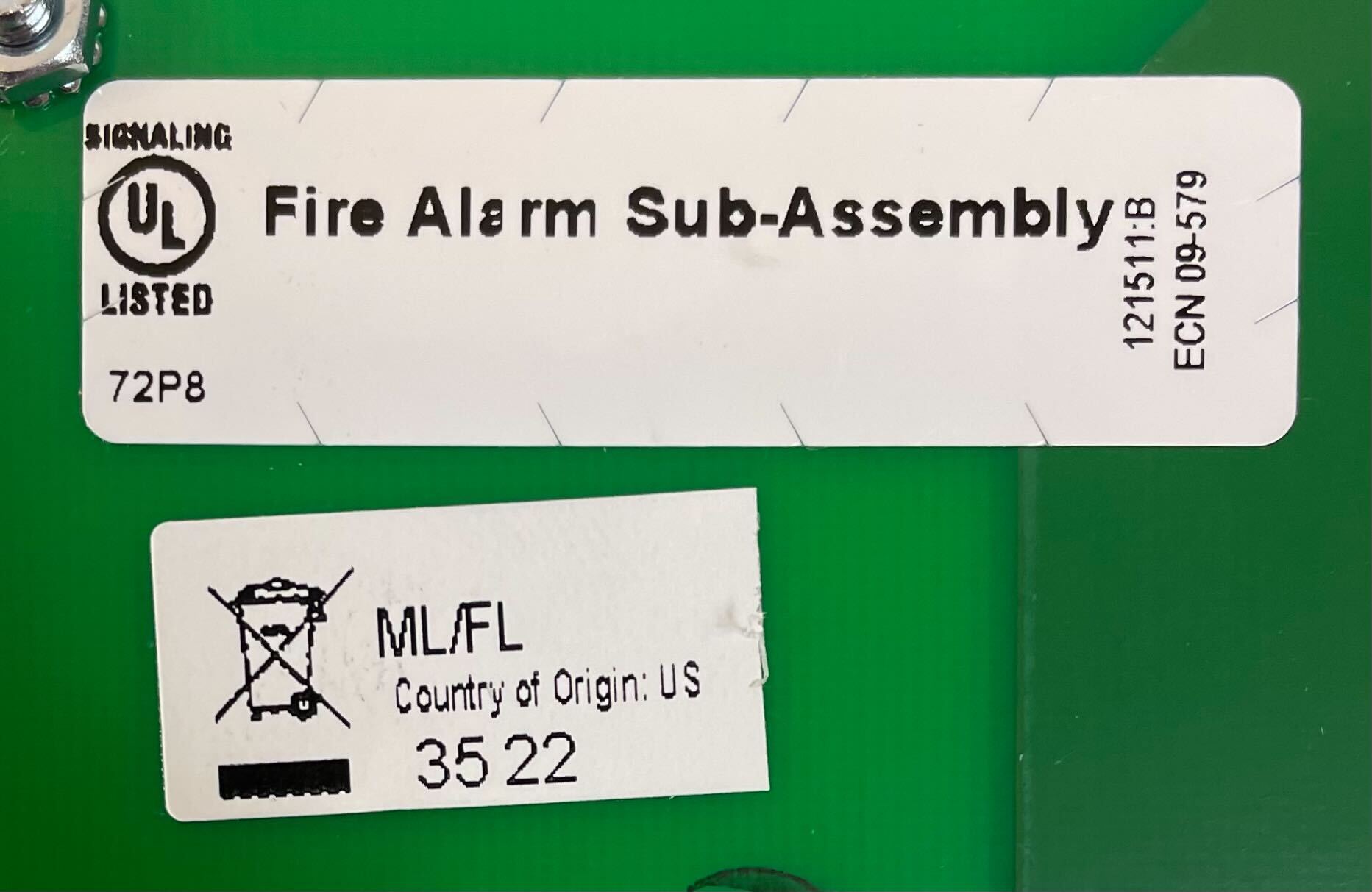 Silent Knight 6820 1110-Point Addressable FACP