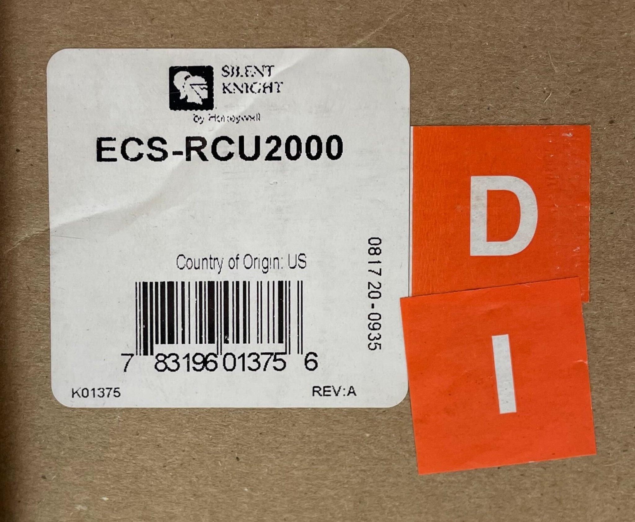 Silent Knight ECS-RCU2000 - The Fire Alarm Supplier