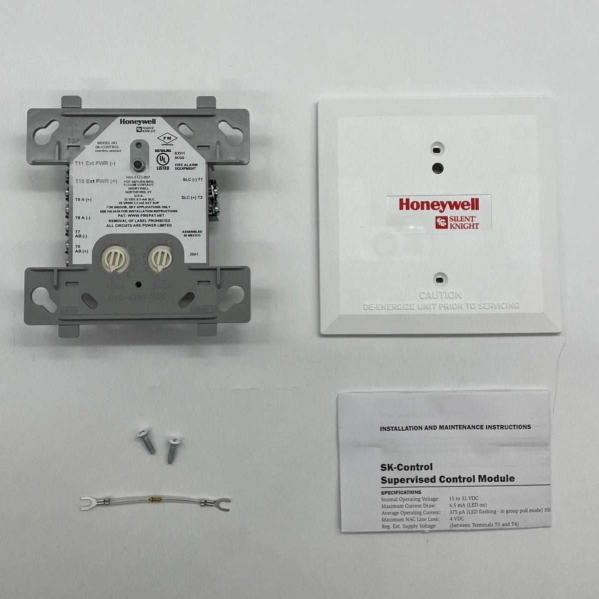 Sk Control Module Silent Knight SK-CONTROL Addressable Notification Module - The Fire ...