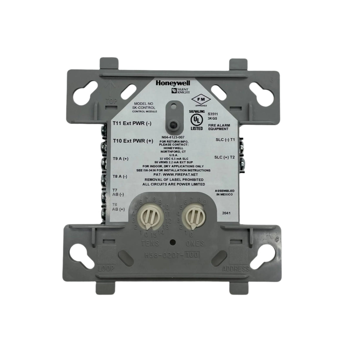 Sk Control Module Silent Knight SK-CONTROL Addressable Notification Module - The Fire ...