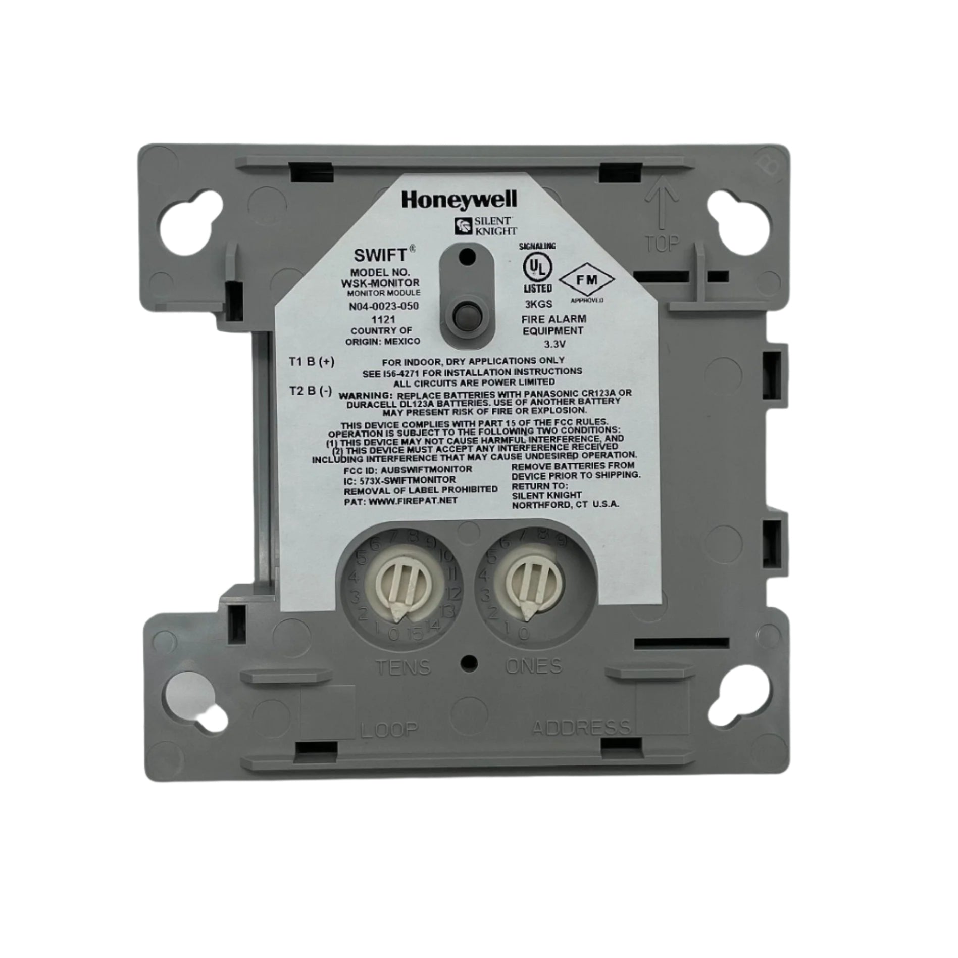 Silent Knight WSK-MONITOR - The Fire Alarm Supplier